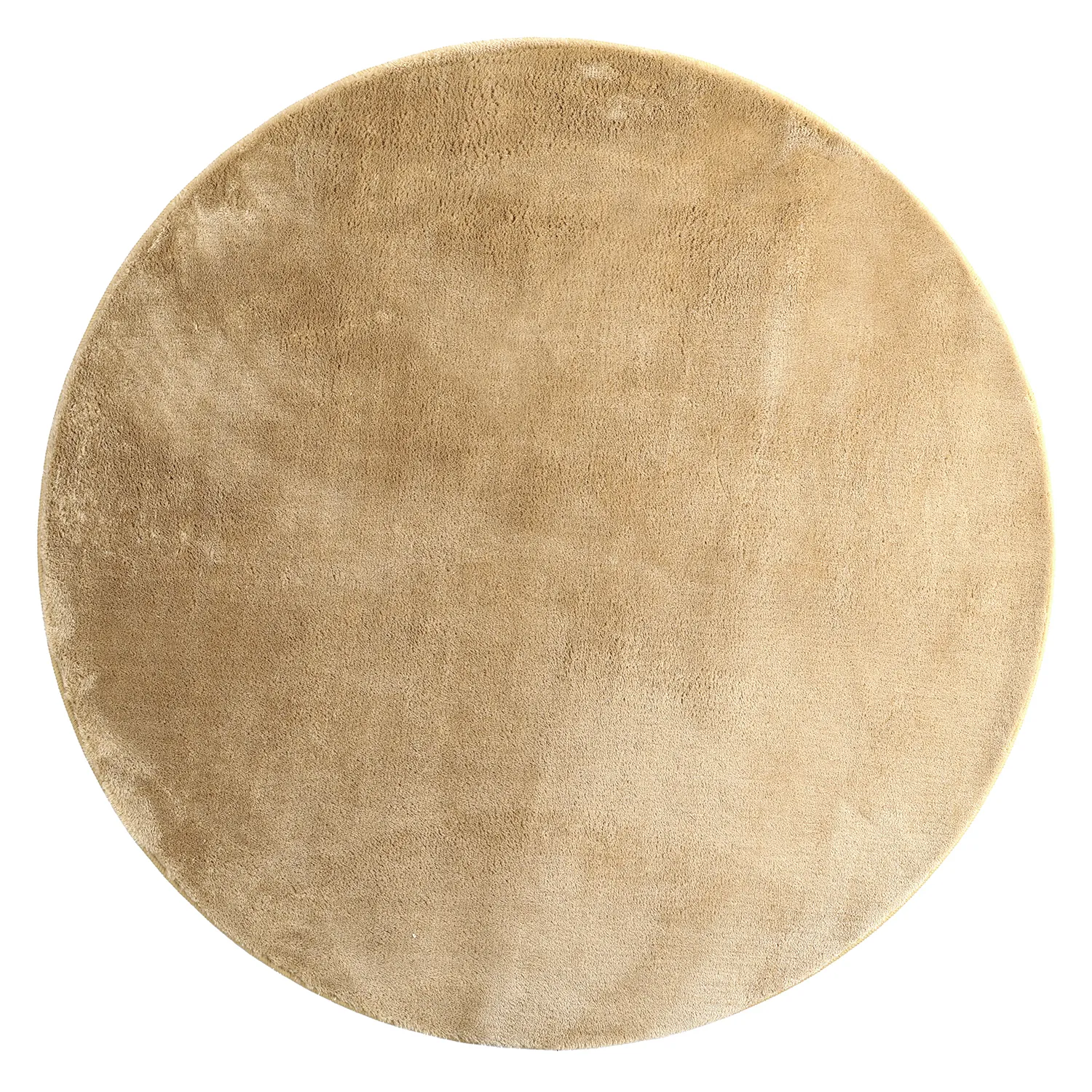 Round rugs - Aranga Super Soft Fur (dark beige)