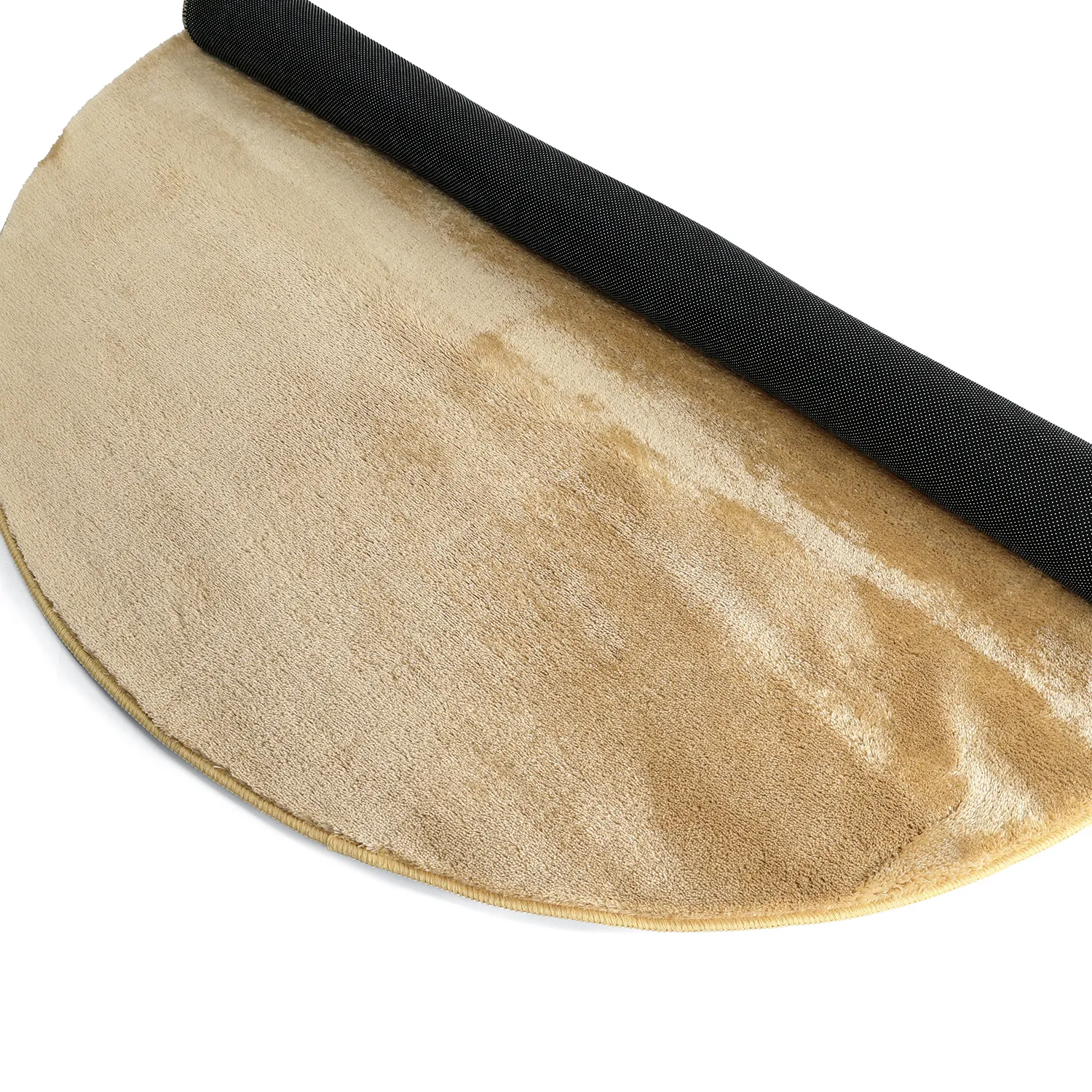 Round rugs - Aranga Super Soft Fur (dark beige)