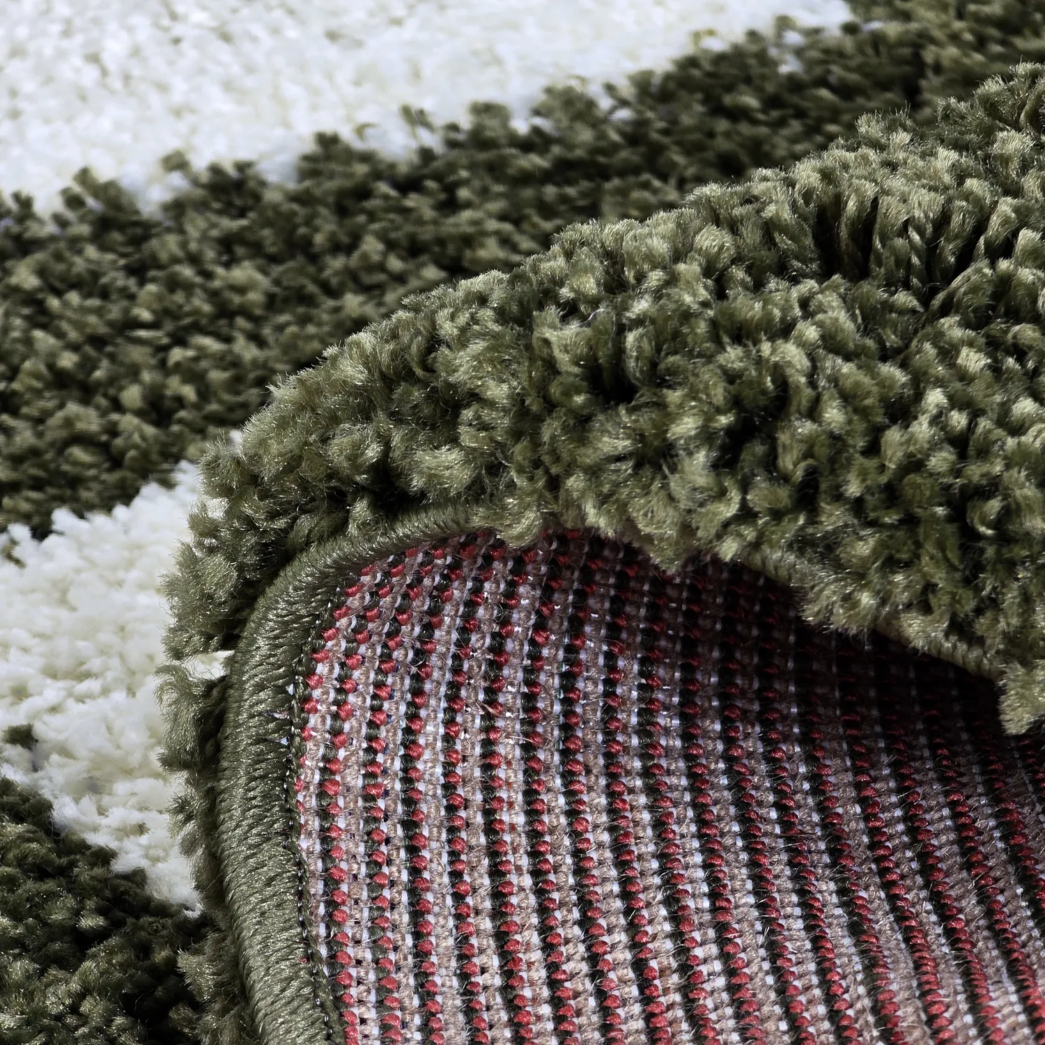 Round rugs - Asilah (green/white)