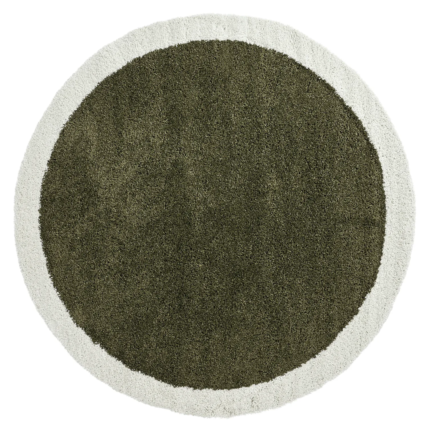Round rugs - Conques (green/white)