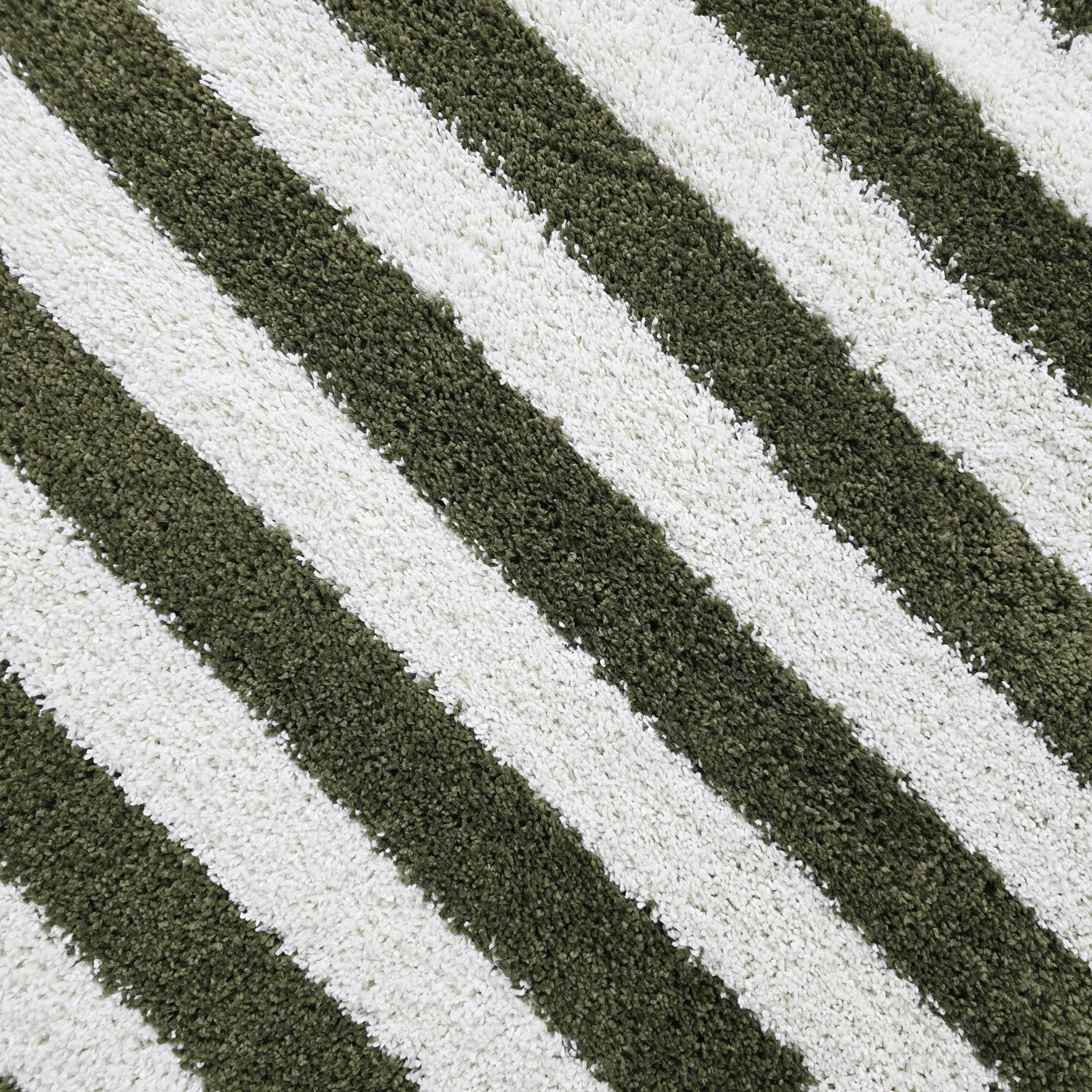 Round rugs - Imilchil (white/green)