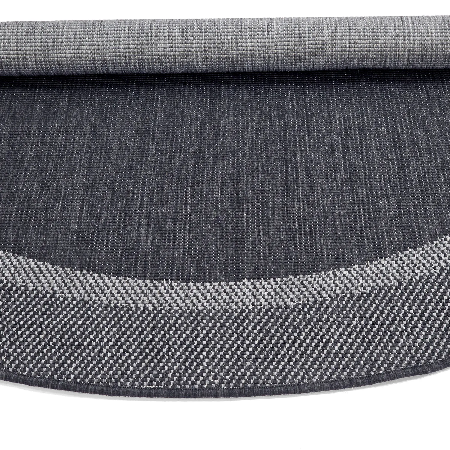 Round rug - Indoor/Outdoor Alta (anthracite)