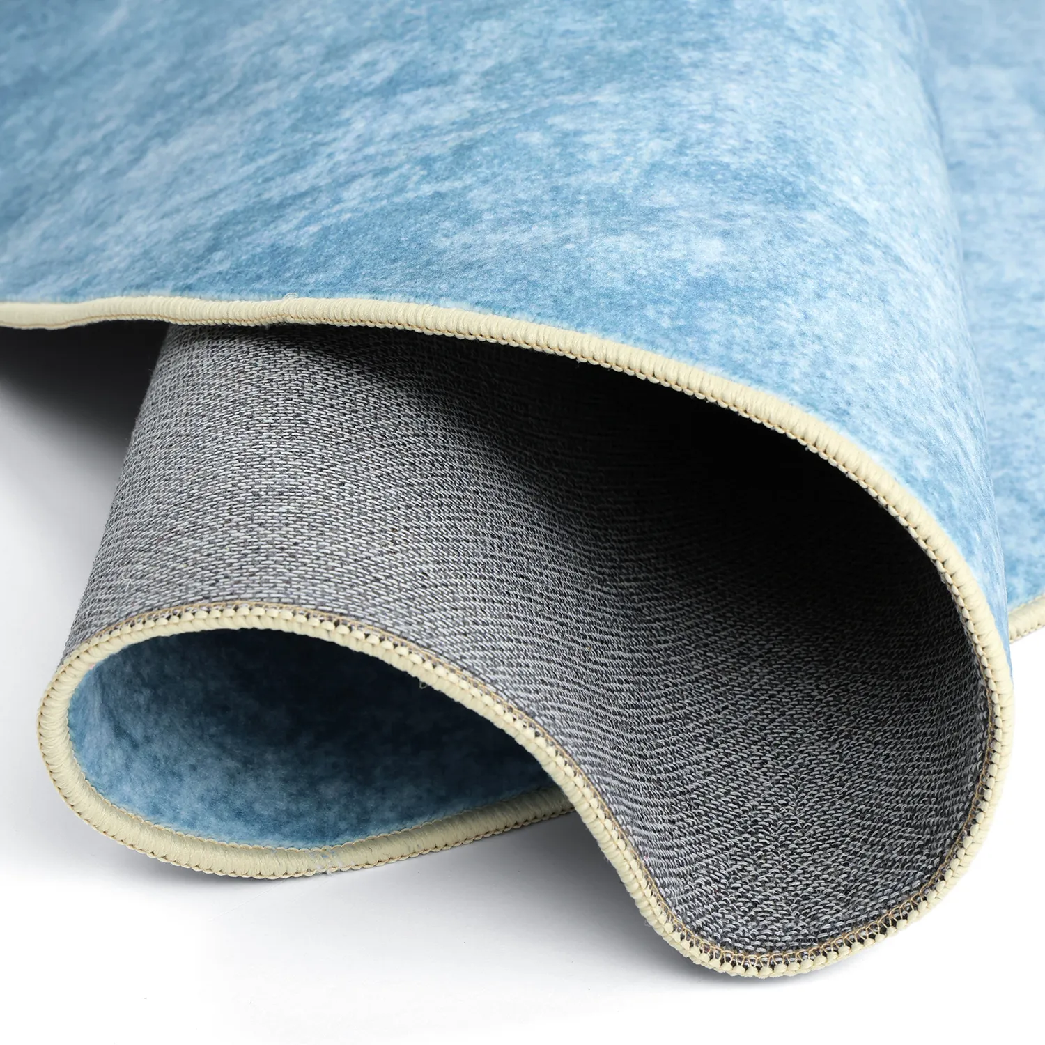 Round rug - Lynton (blue)