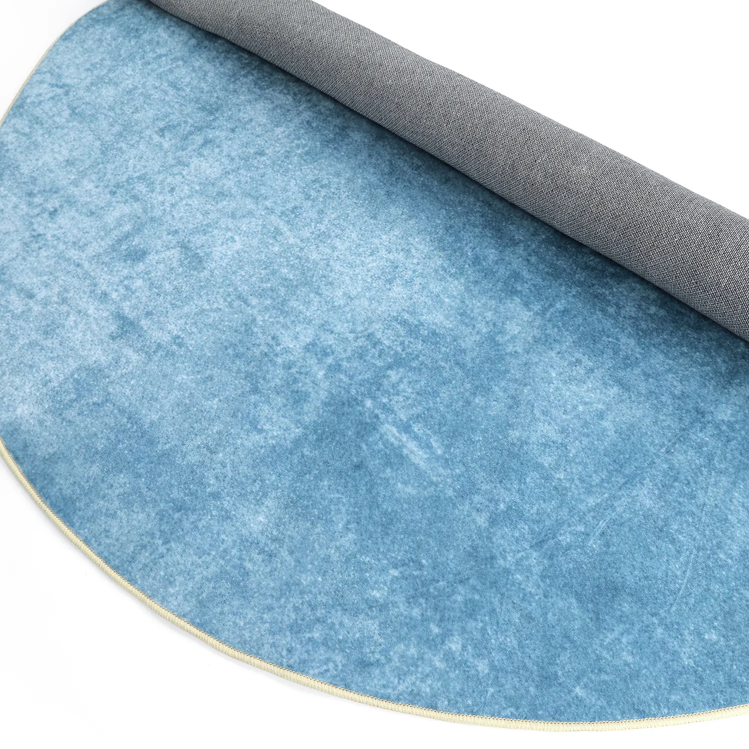 Round rug - Lynton (blue)