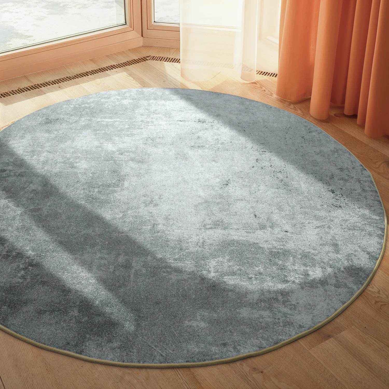 Round rug - Lynton (gray)