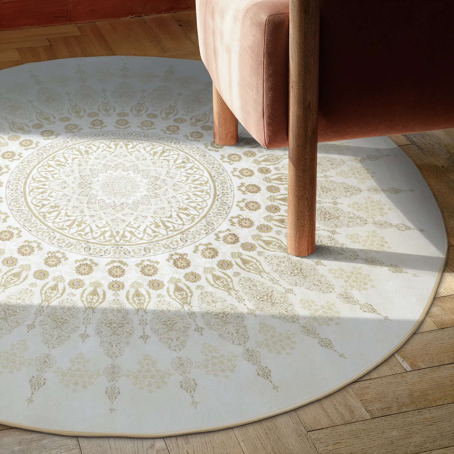 Round rug - Sandrigo (beige)
