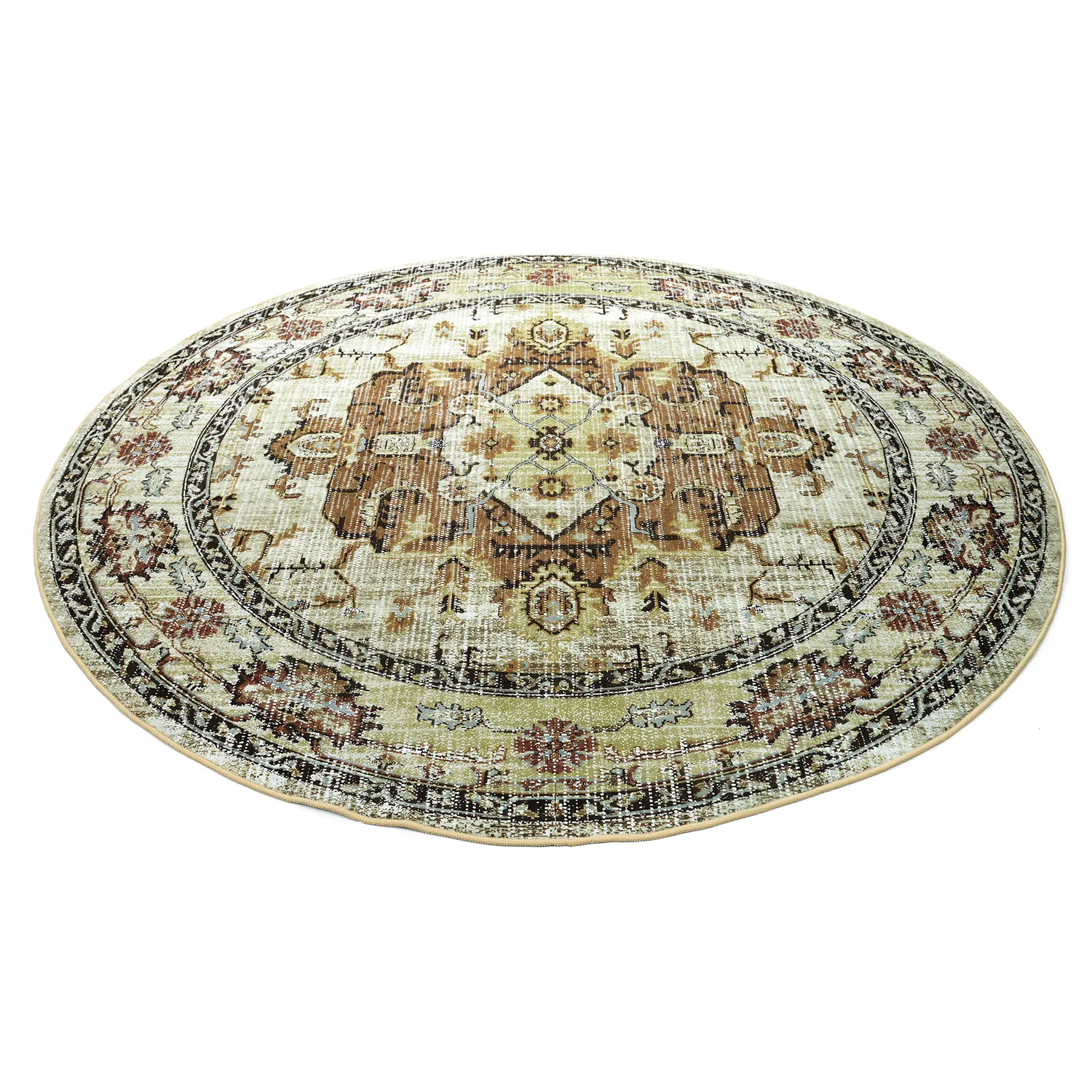 Round rug - Siliana (beige)