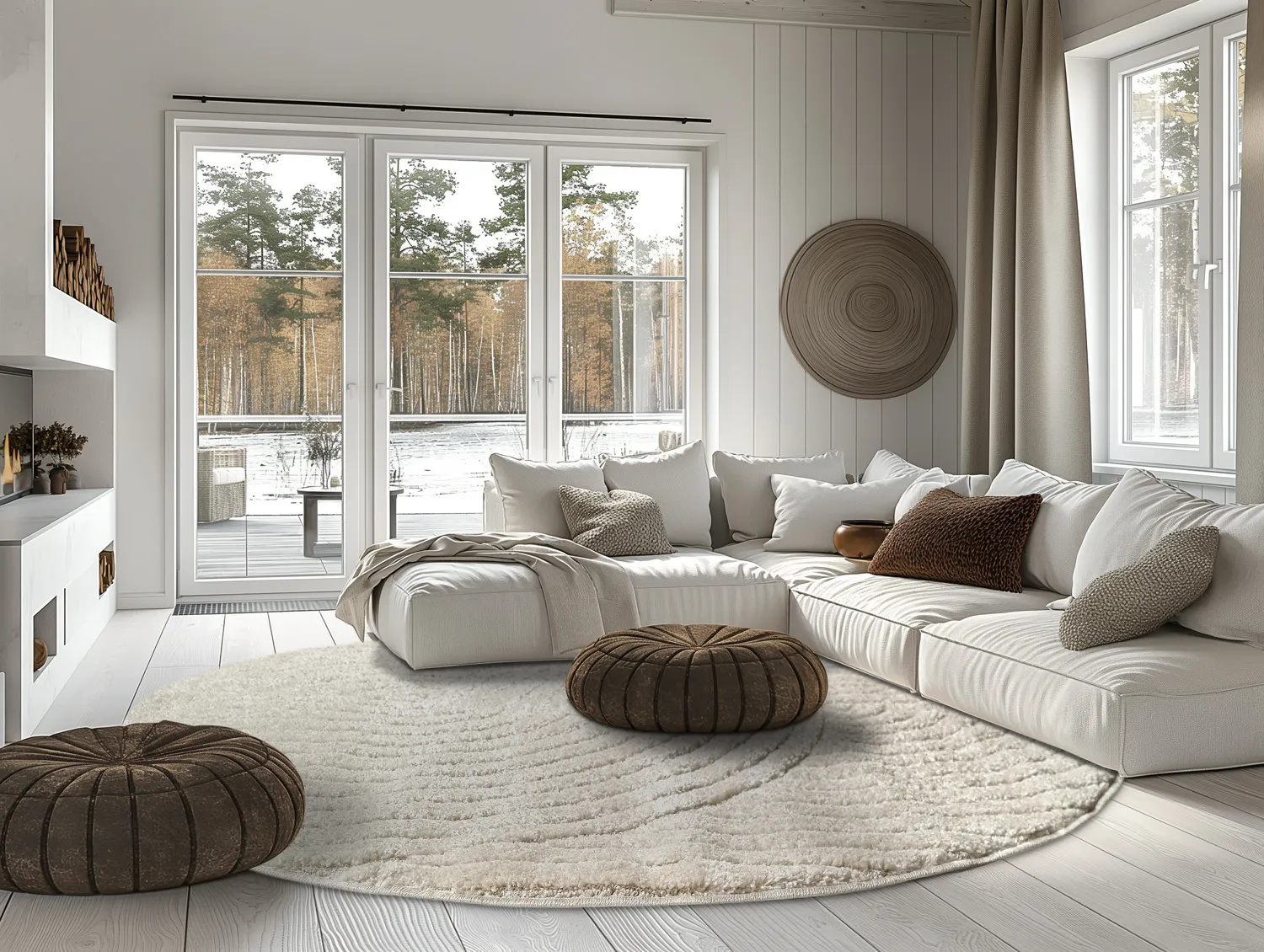 Round rugs - Wendy (offwhite)