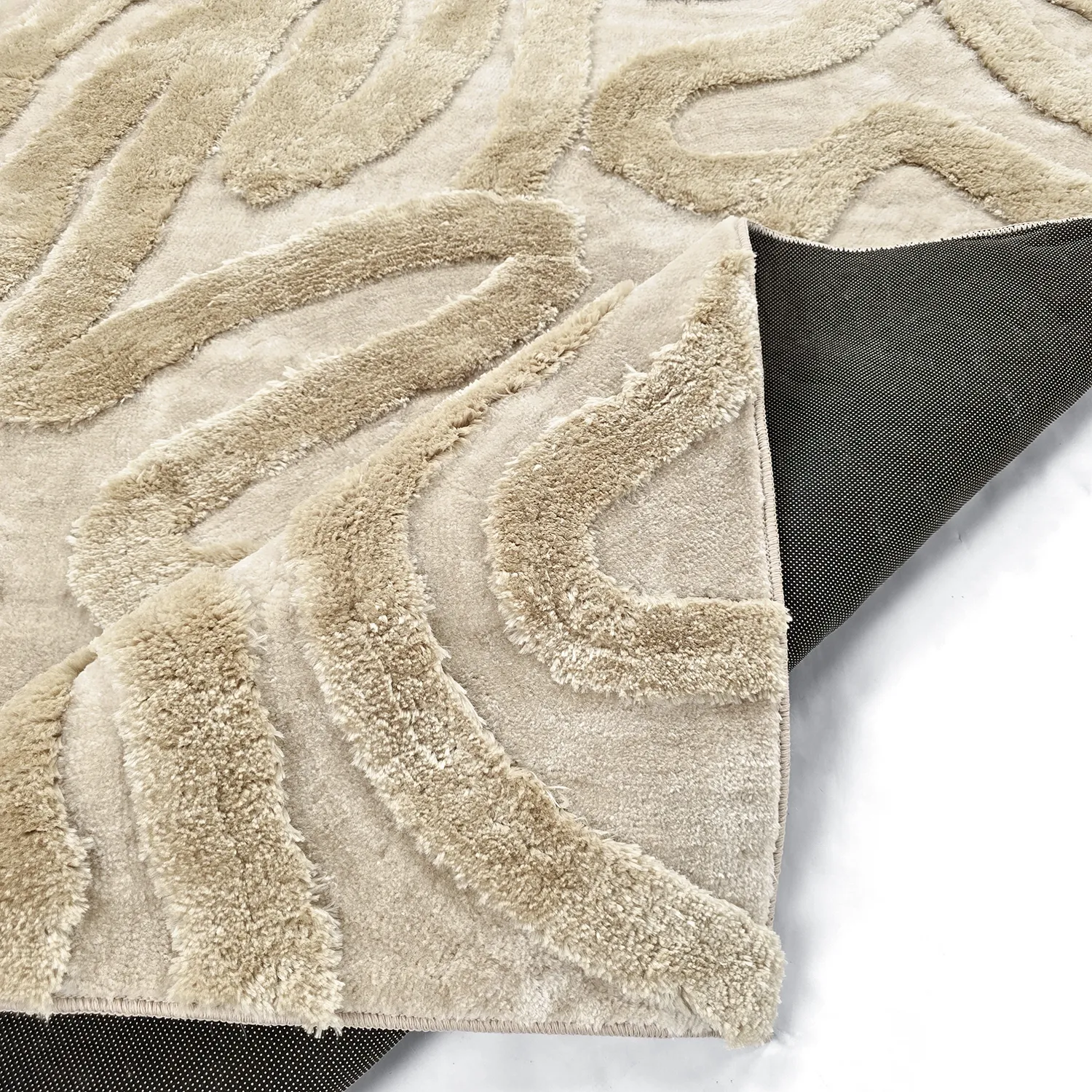 Shaggy rugs - Akaba (cream/beige)