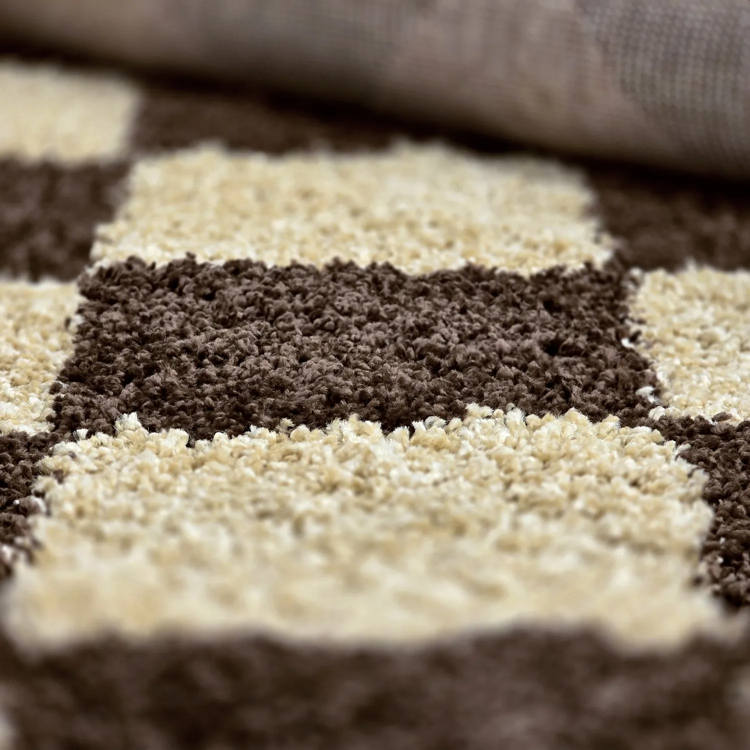 Shaggy rugs - Albi (brown/beige)