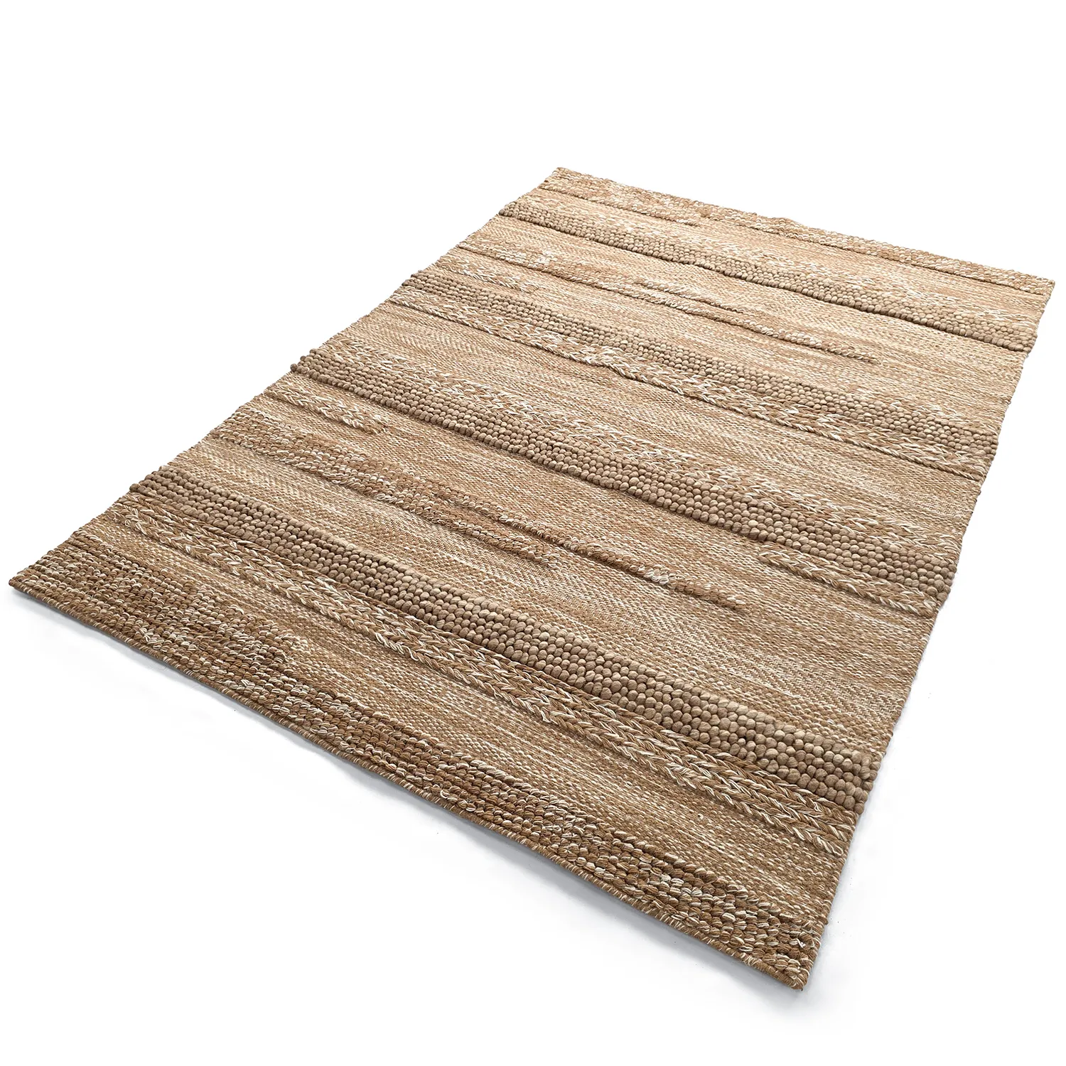 Wool rug - Almaty (light brown)