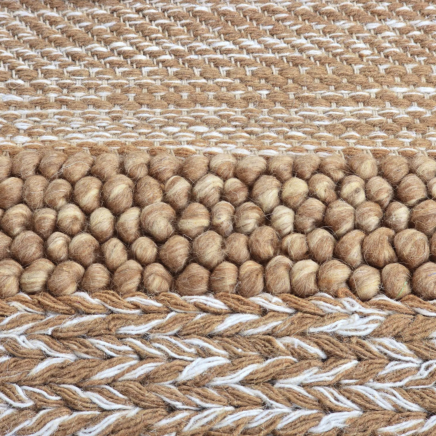 Wool rug - Almaty (light brown)