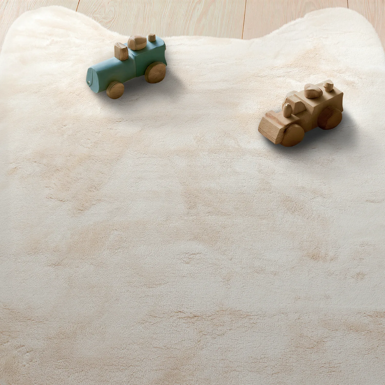 Children's Rug - Aranga Super Soft Cat (beige)