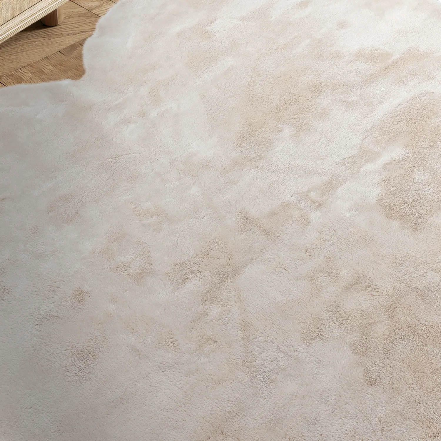 Children's Rug - Aranga Super Soft Heart (beige)