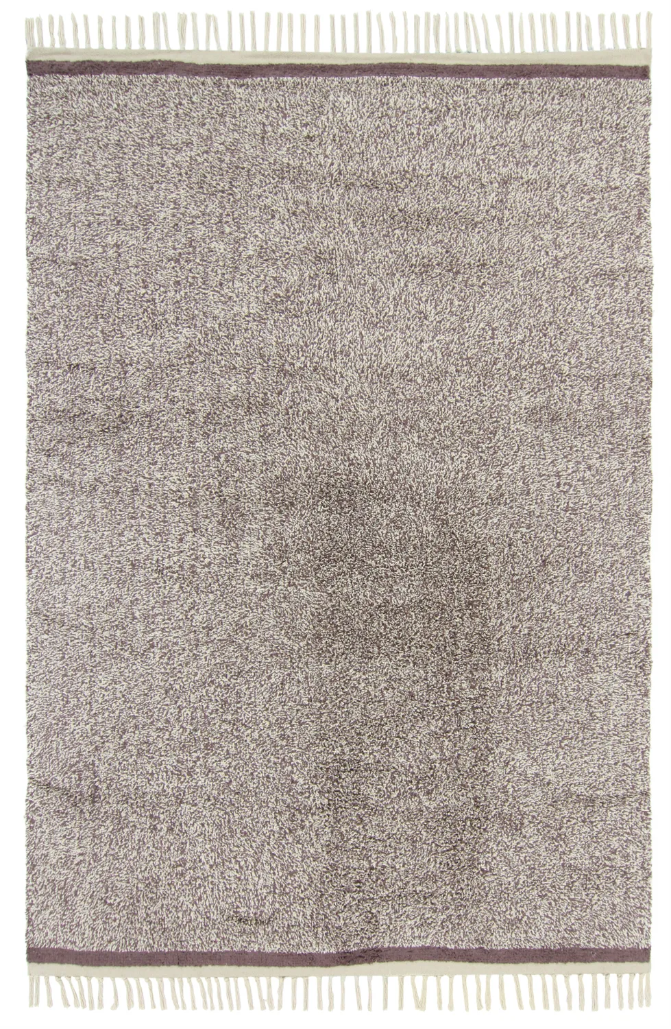 Shaggy rugs - Celina Natural Cotton Shaggy (beige/brown)