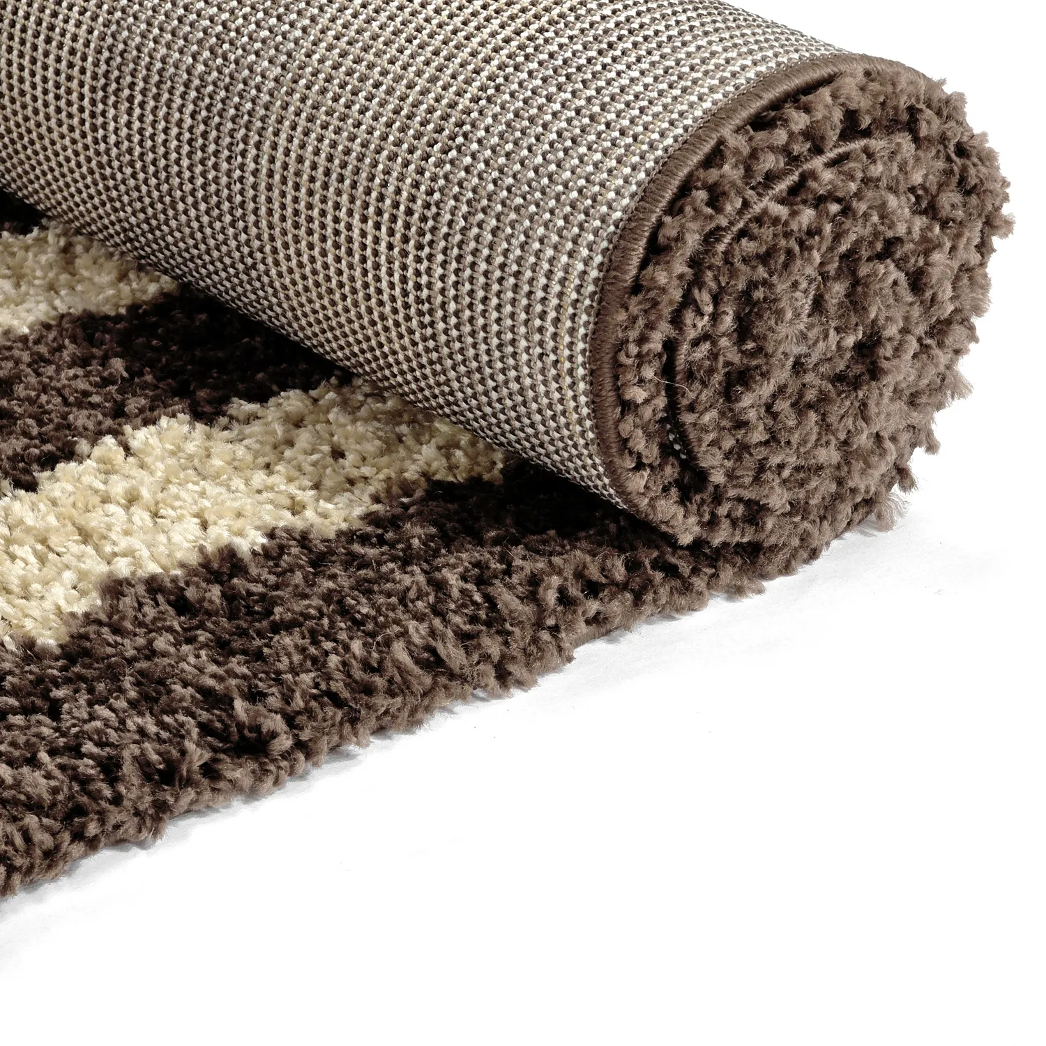 Shaggy rugs - Imilchil (beige/brown)