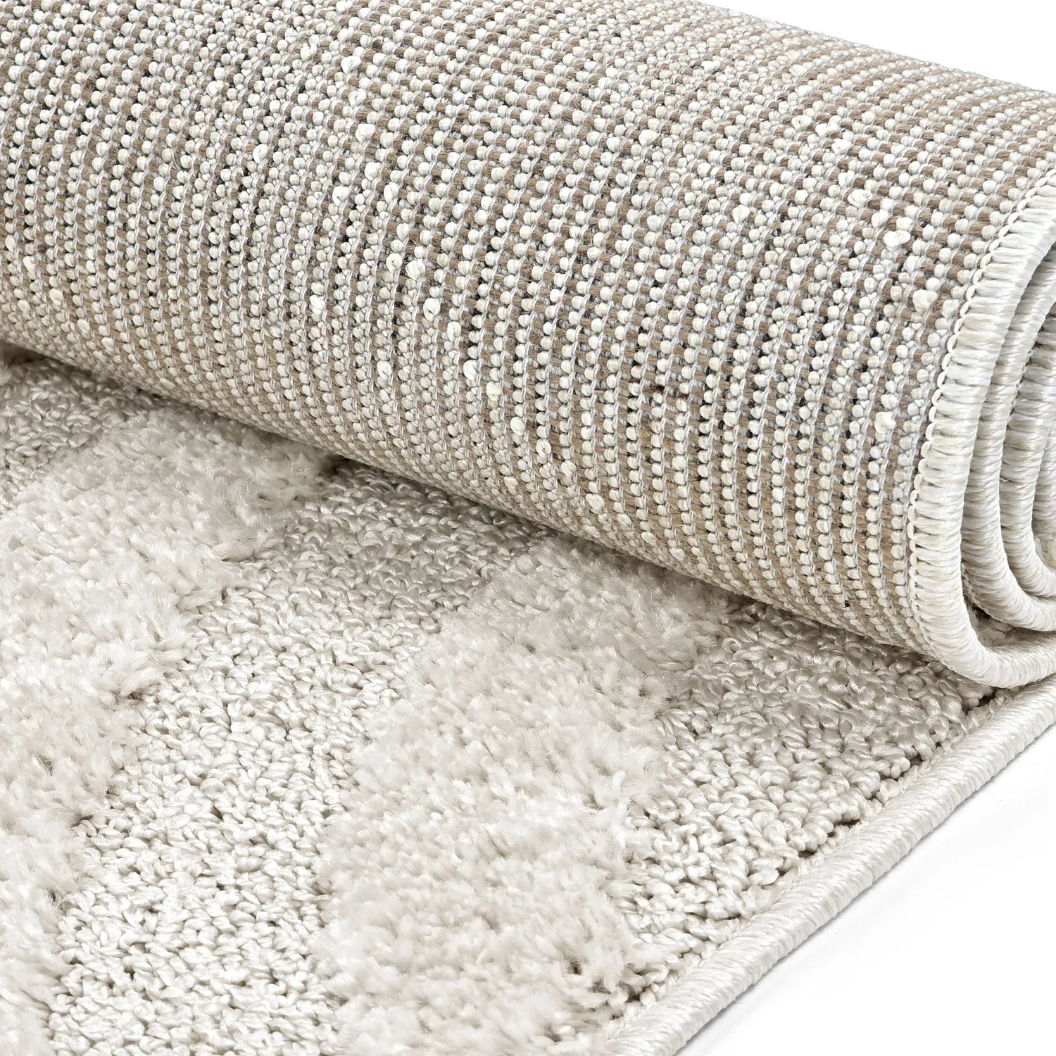 Shaggy rugs - Iwaki (off-white)