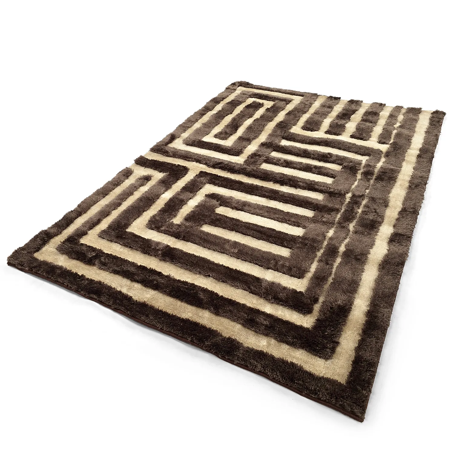 Shaggy rugs - Karbala (beige/brown)