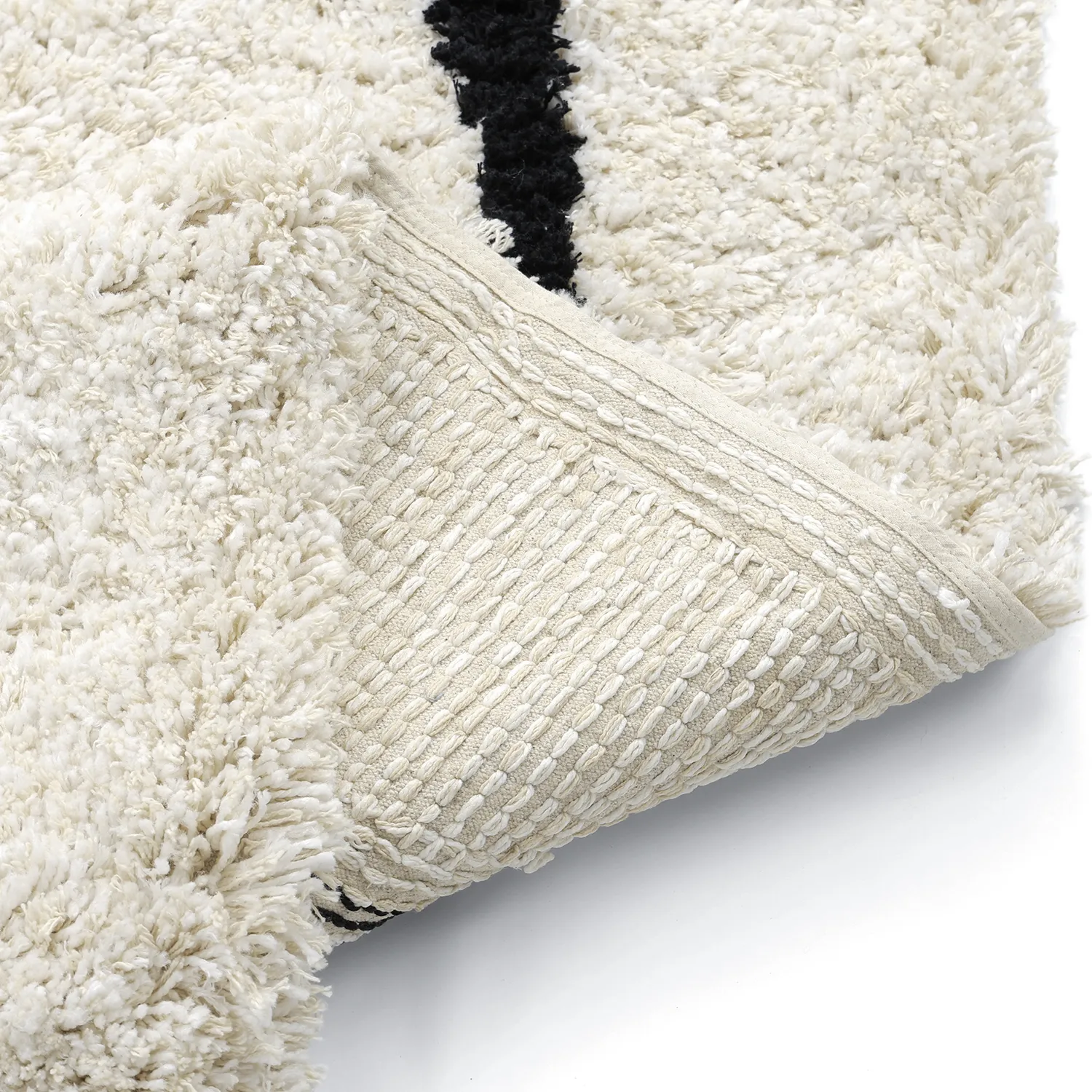 Shaggy rugs - Naousa Natural Cotton Shaggy (multi)