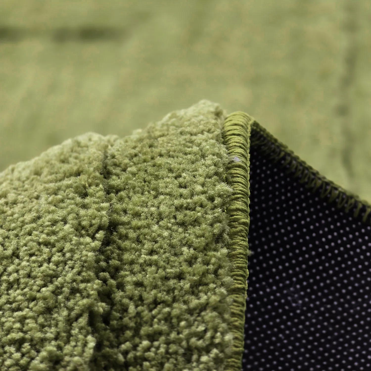 Shaggy rugs - Tripoli (moss green)
