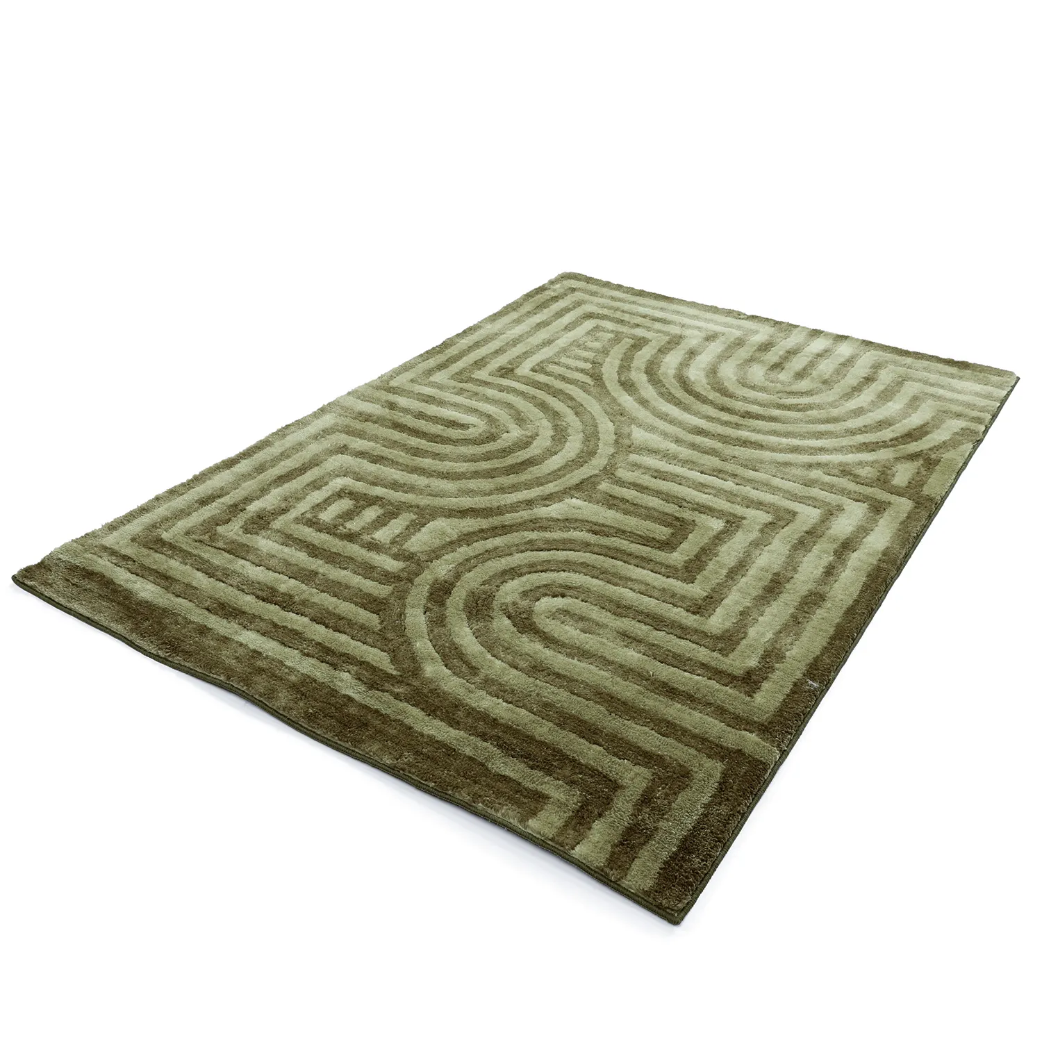 Shaggy rugs - Volos (green)
