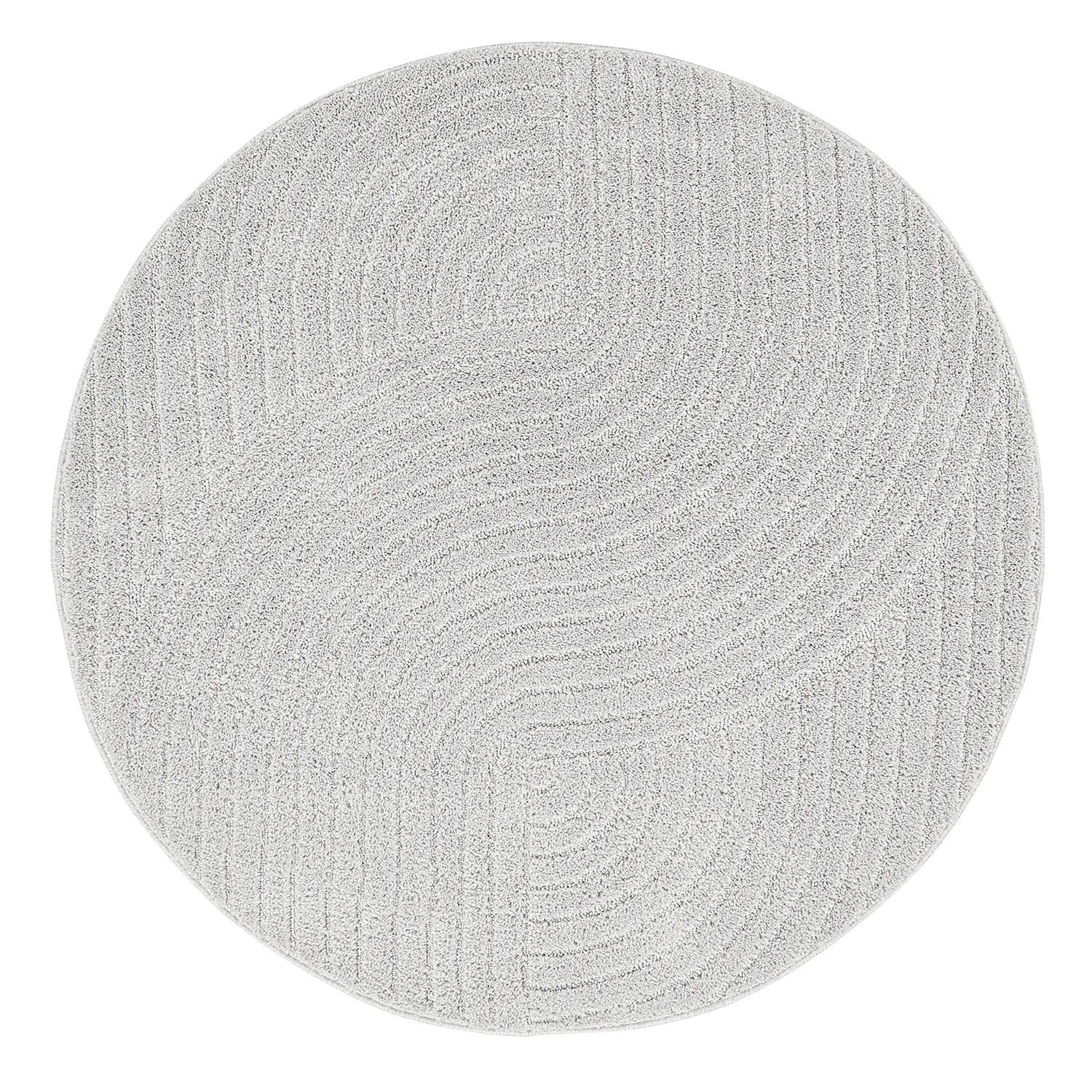 Round rugs - Wendy (light grey)