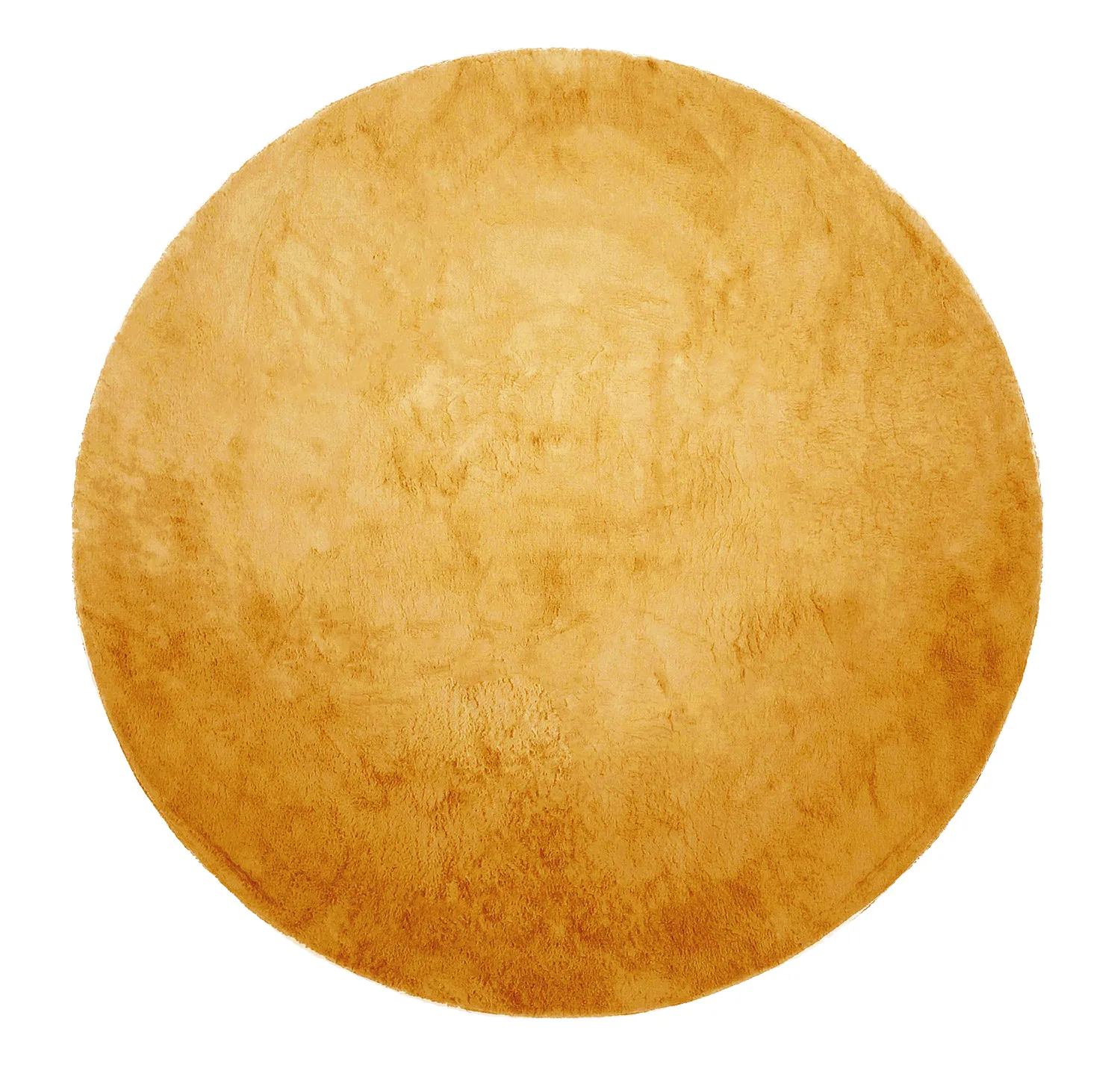 Round rugs - Aranga Super Soft Fur (ochre)