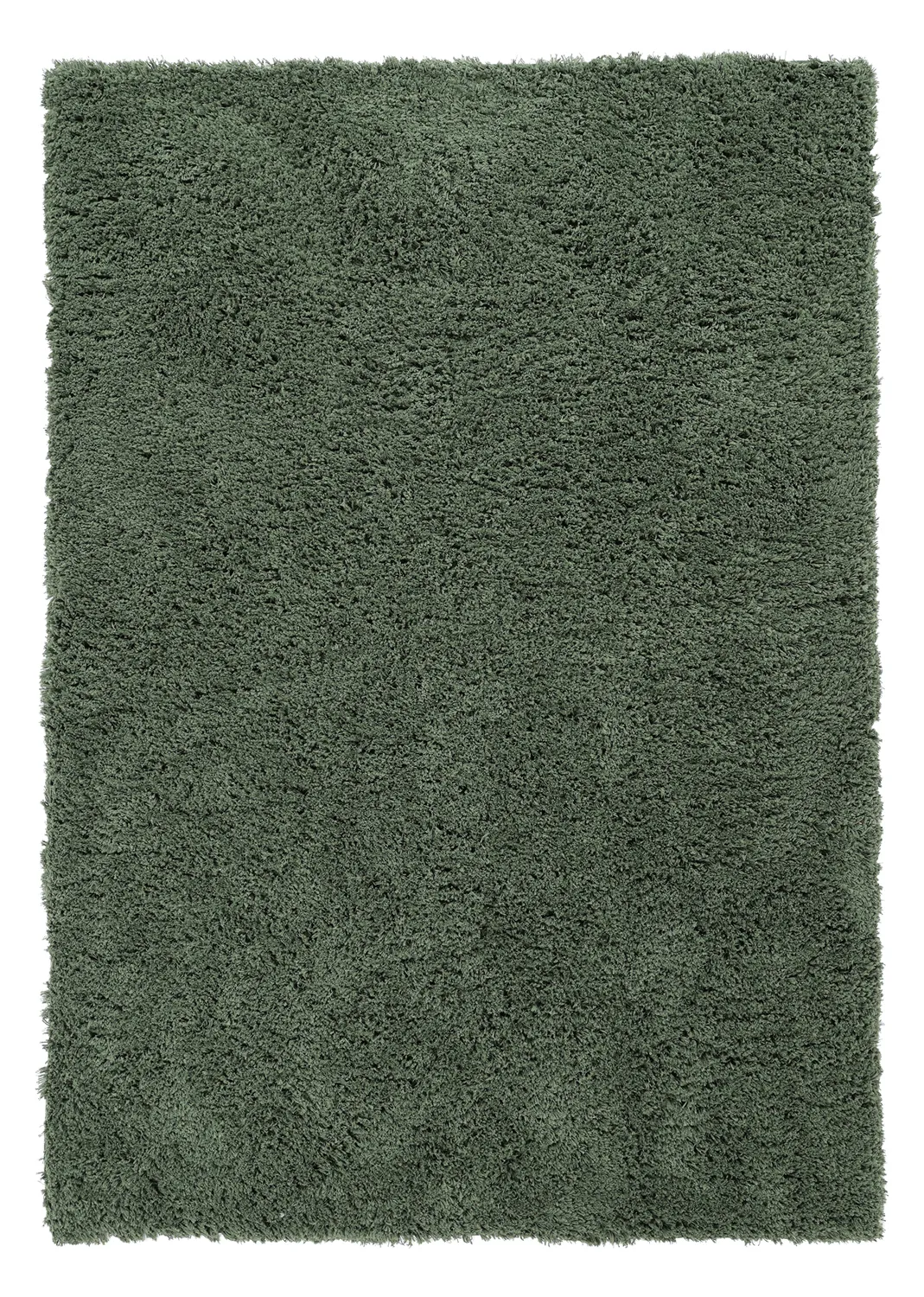 Shaggy rugs - Combarro Solid Cotton Shaggy (green)