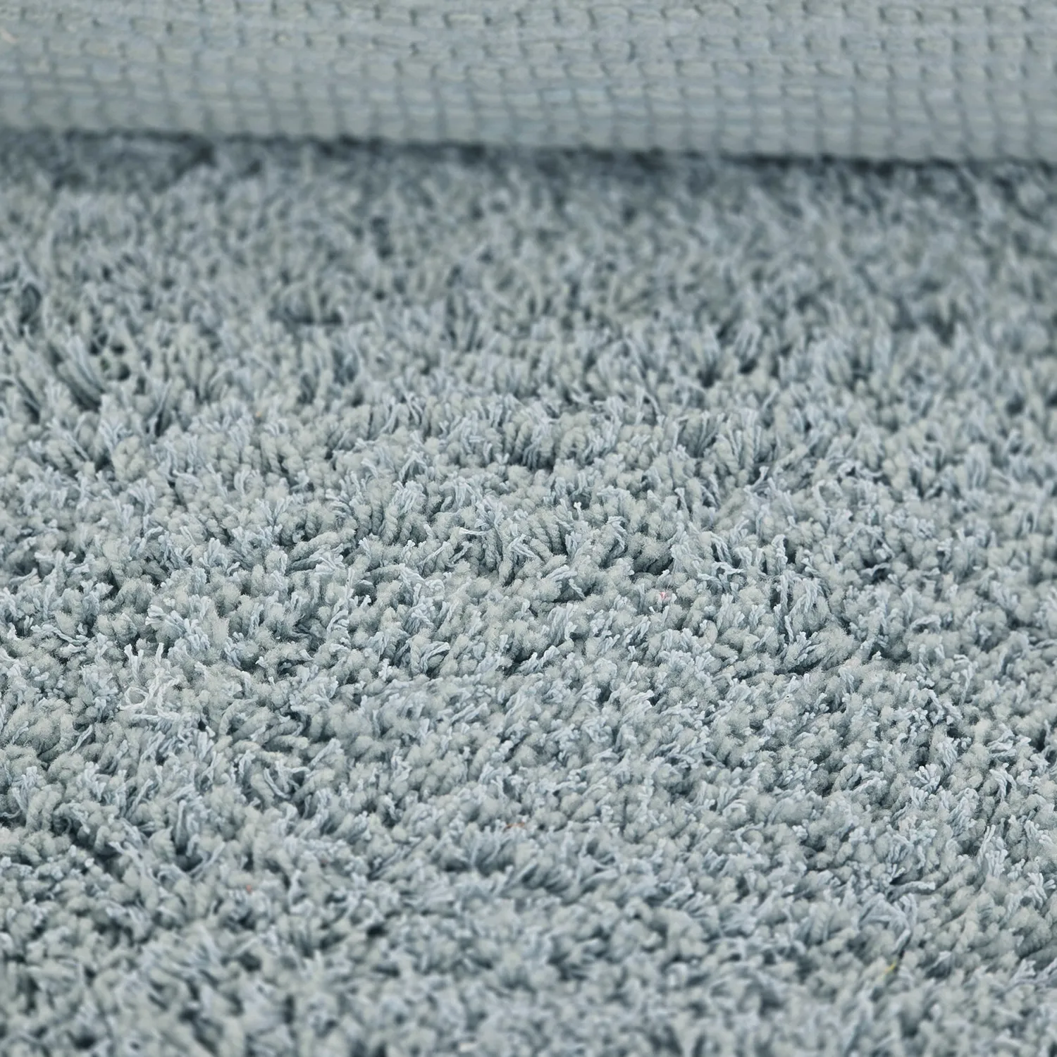 Shaggy rugs - Combarro Solid Cotton Shaggy (light blue)