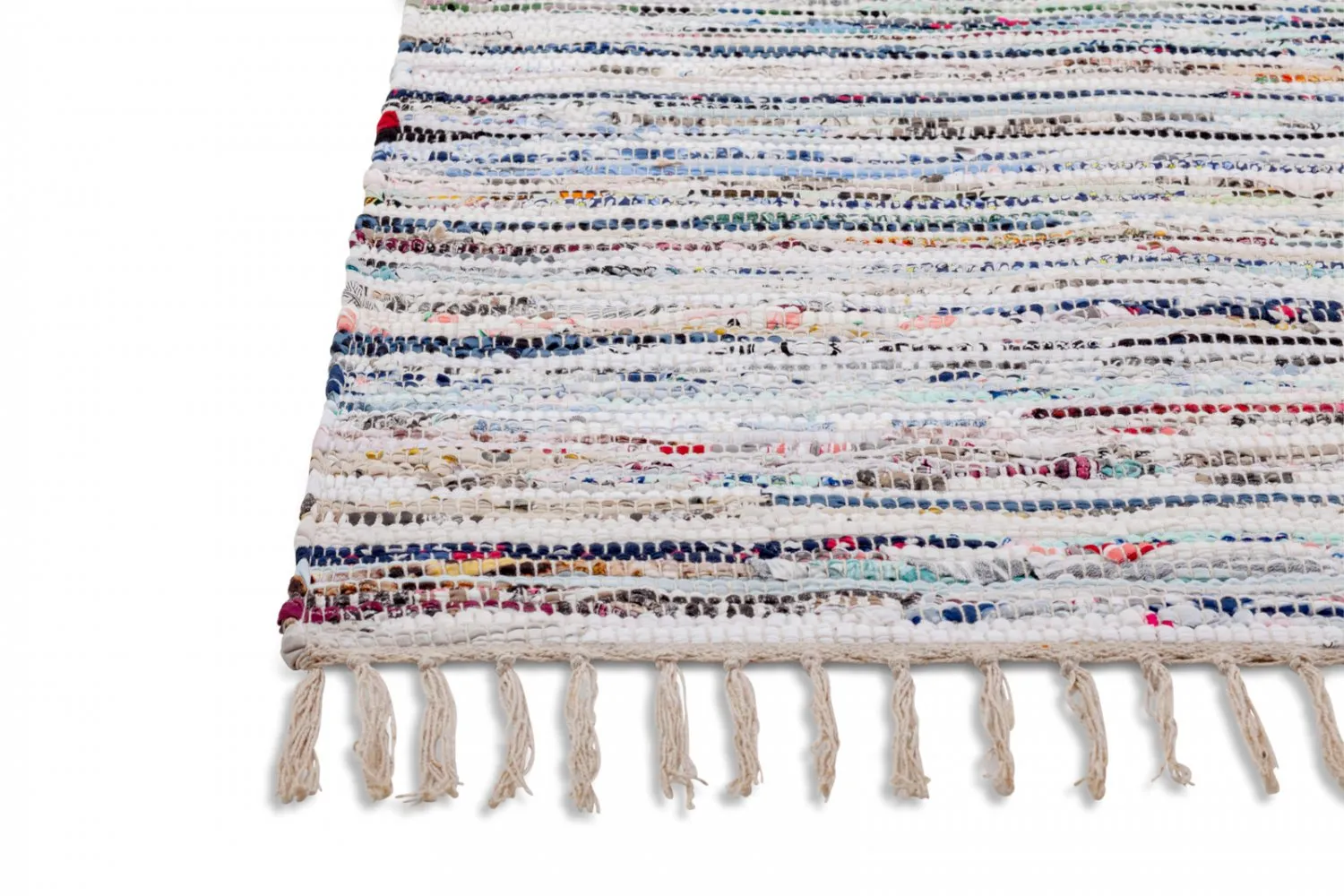 Rag rug - Melton (blue/multi)