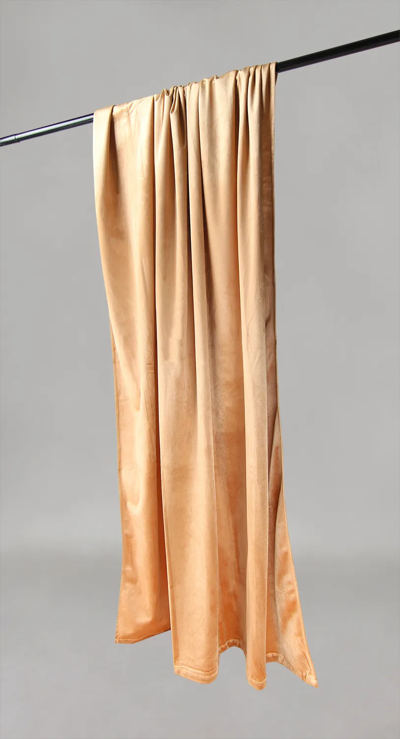 Curtains - Velvet curtains Marlyn (apricot)