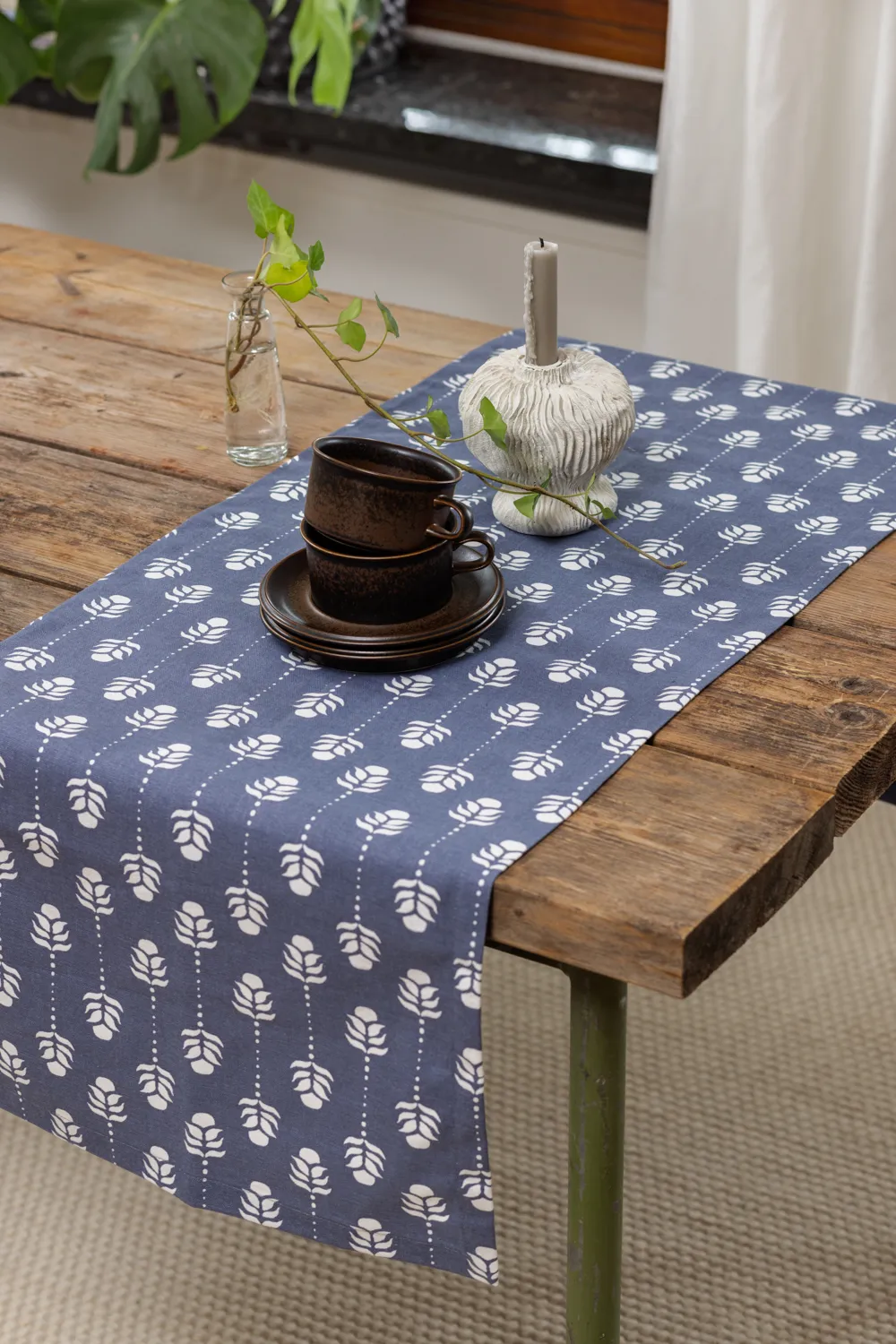 Table runner - Sari (blue)