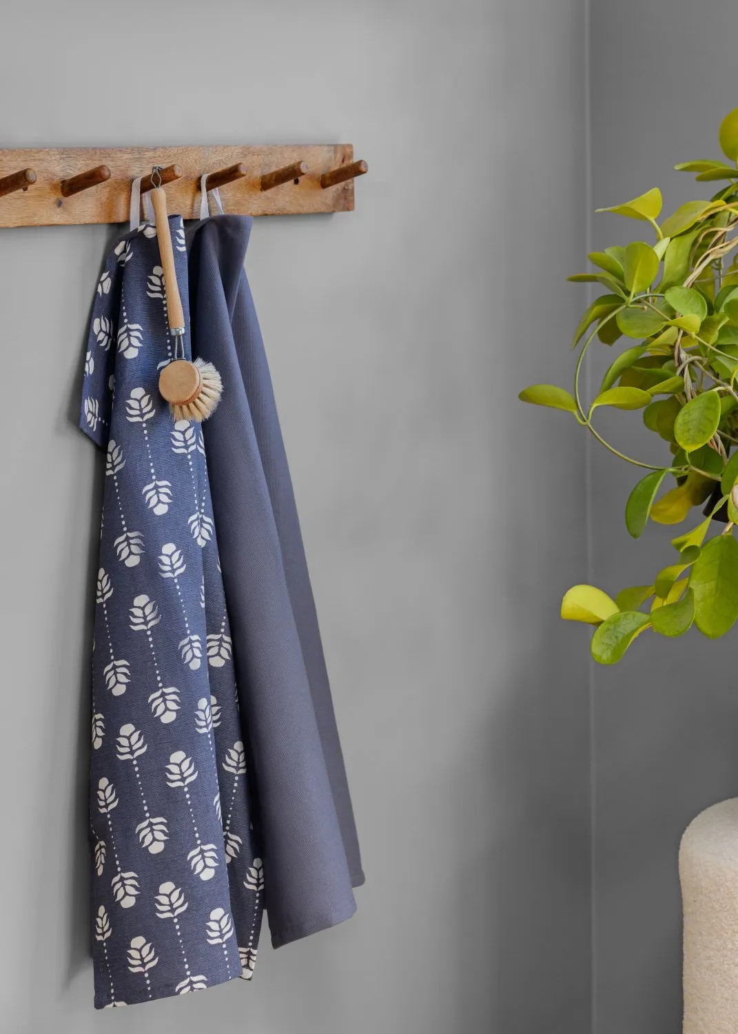 Kitchen towels 2-pack - Sari (blue)