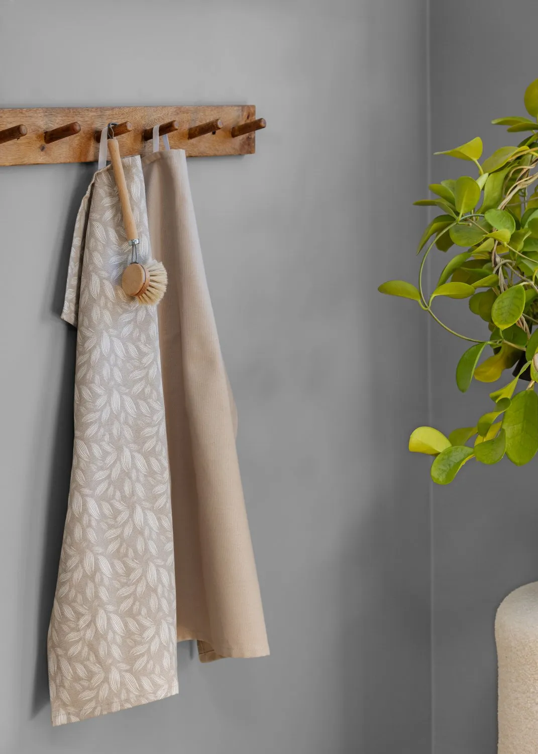 Kitchen towels 2-pack - Satu (linen)