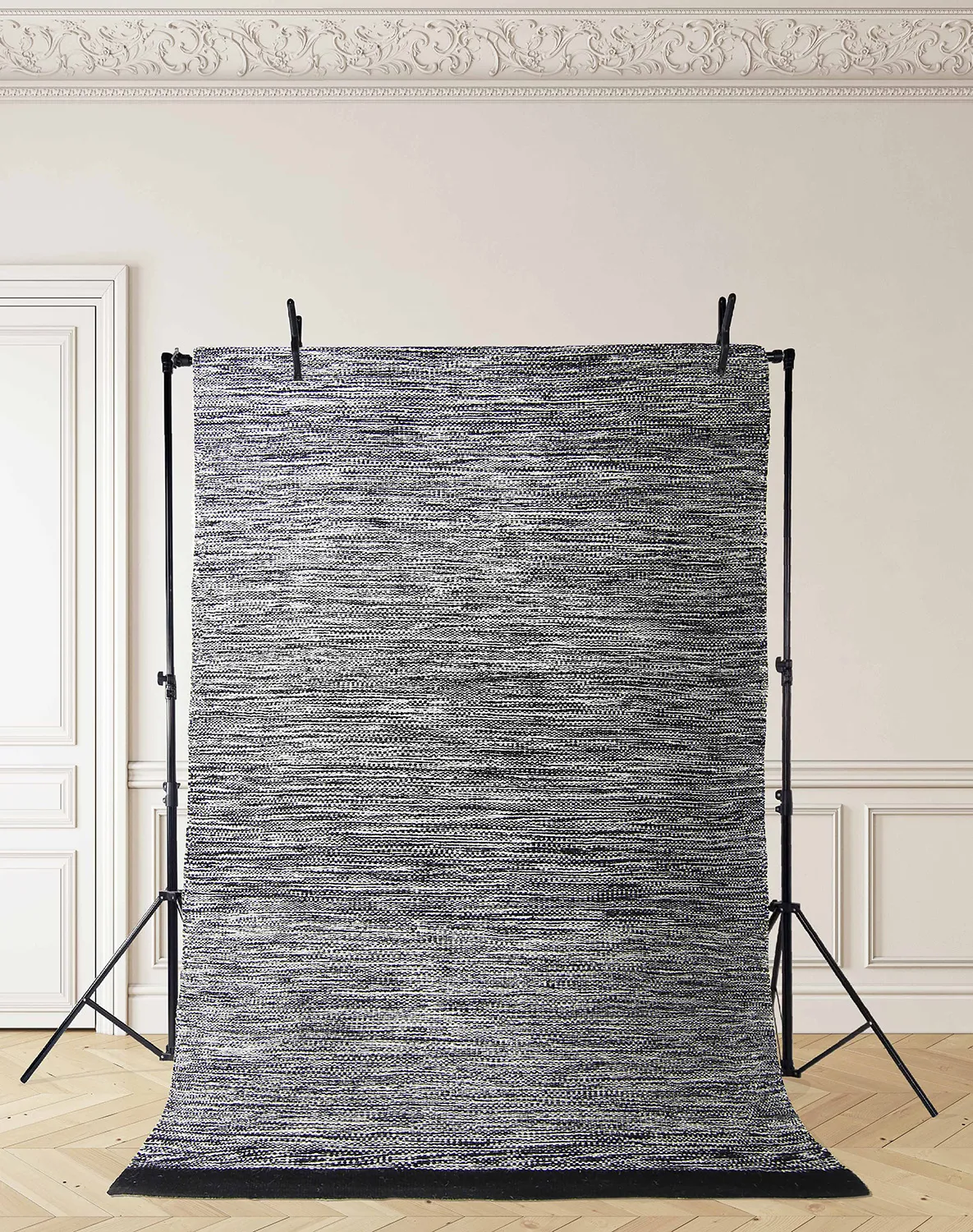 Wool rug - Savona (black)