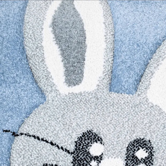Childrens rugs - Bueno Bunny (blue)