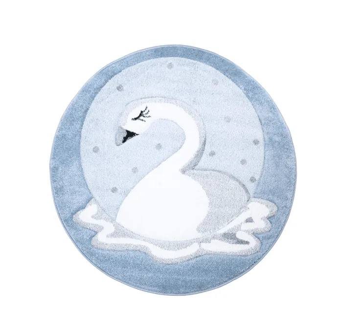 Childrens rugs - Bueno Swan (blue)