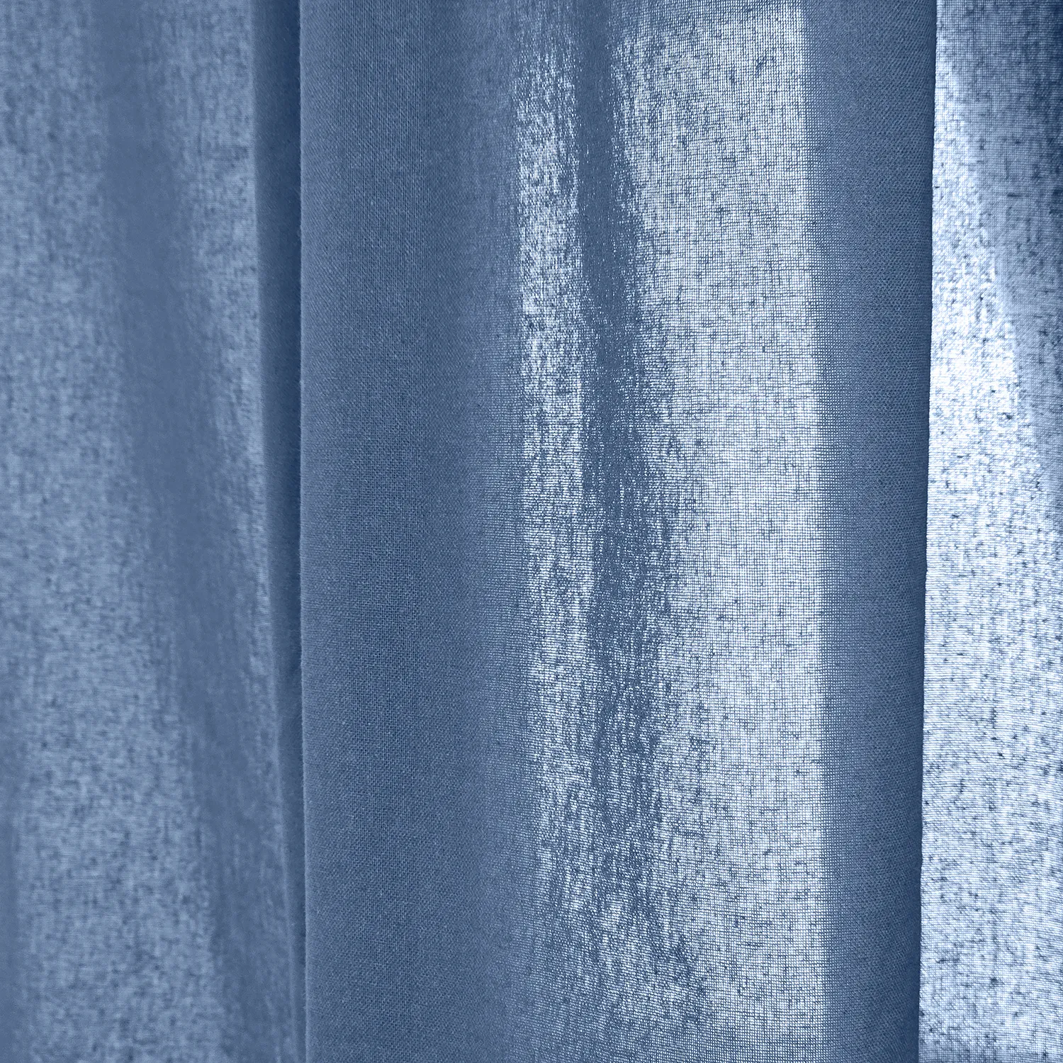 Curtains 2-pack - Cotton curtain Selena (blue)