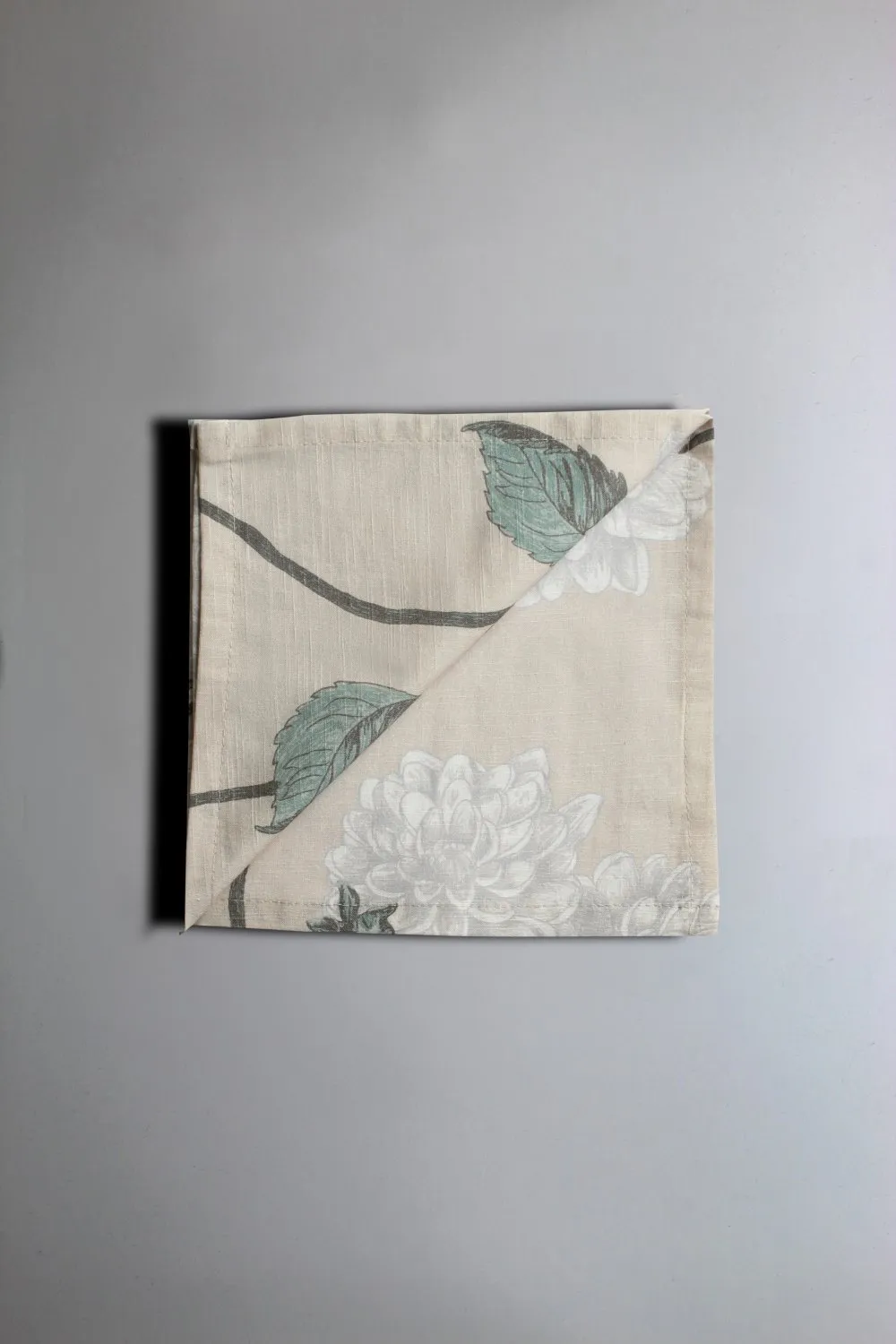 Napkins 4-pack - Alyssa (beige/grey)