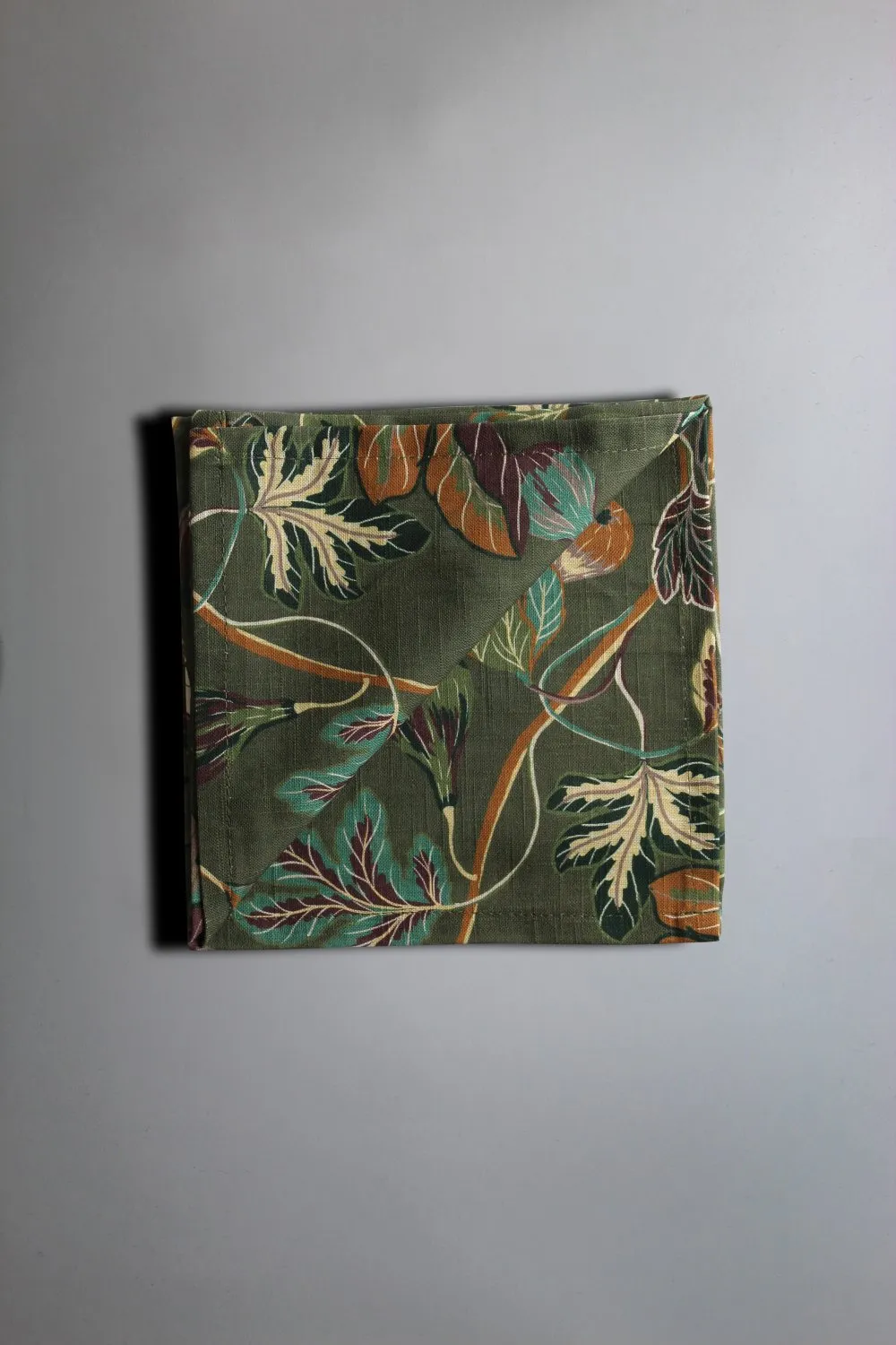 Napkins 4-pack - Leonora (green)