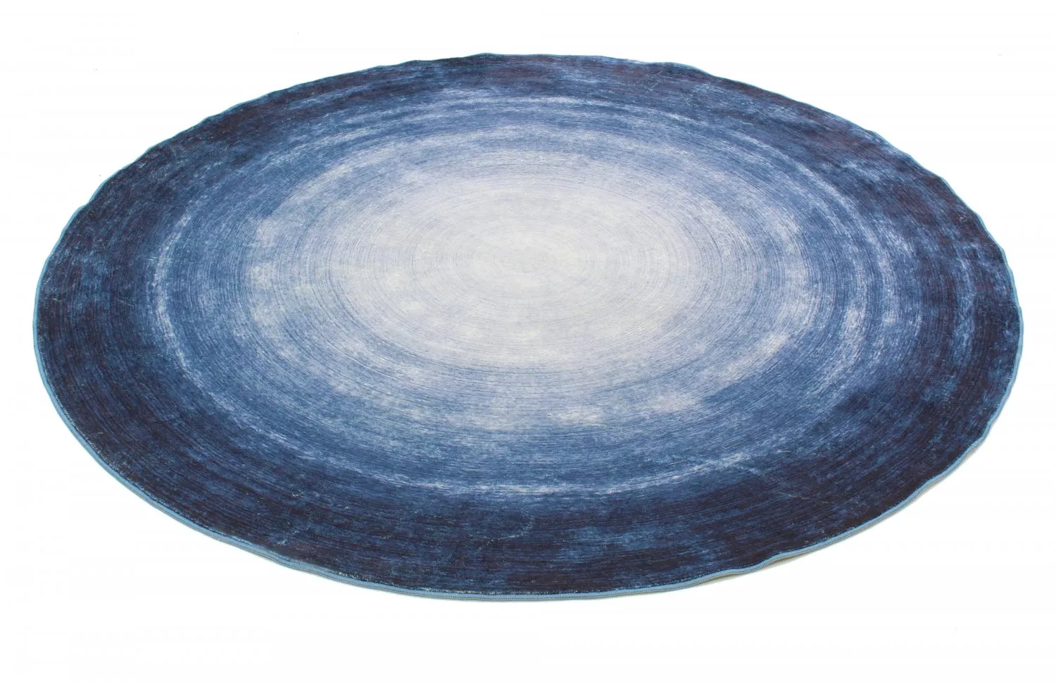 Round rug - Shade (blue)