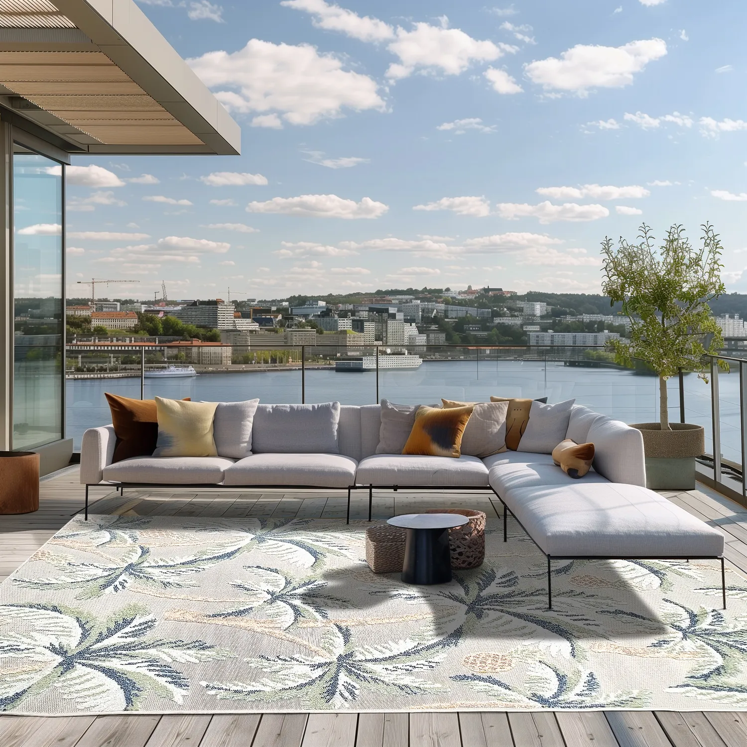 Indoor/Outdoor rug - Roma (multi)