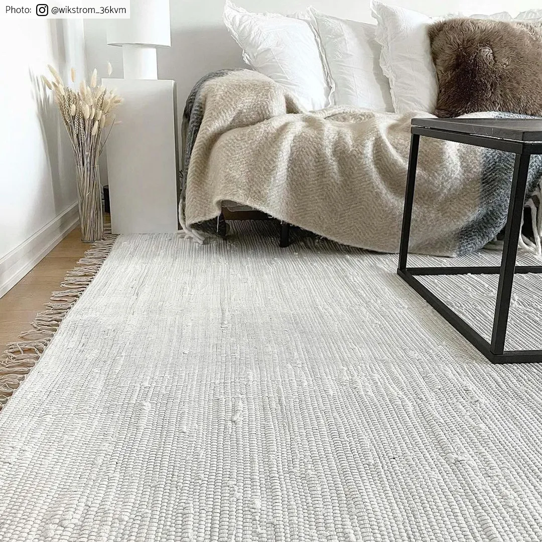 Rag rugs - Silje (white)
