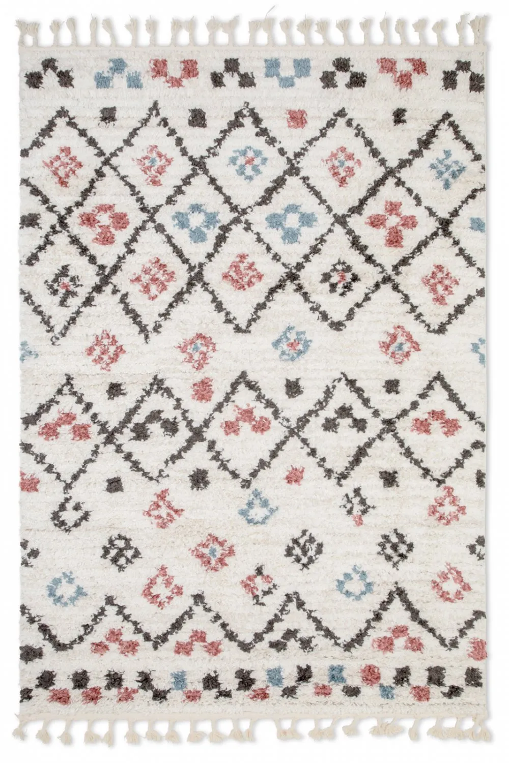 Shaggy rugs - Siena (beige/multi)