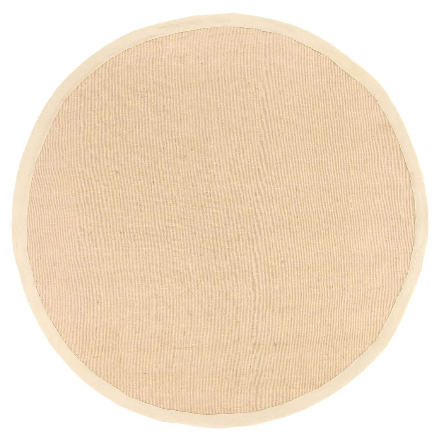 Round rug (sisal) - Agave (sand)