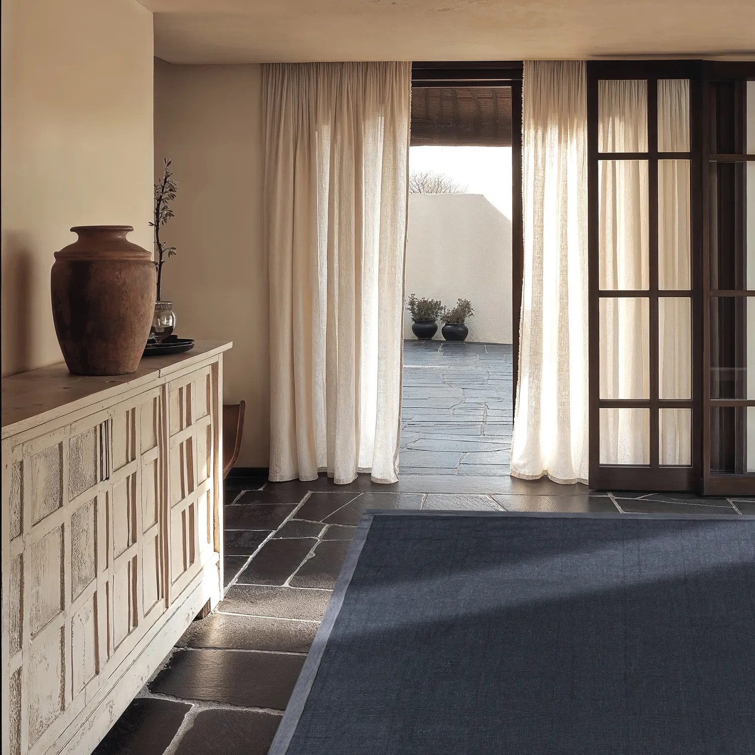 Sisal rugs - Agave (dark grey)
