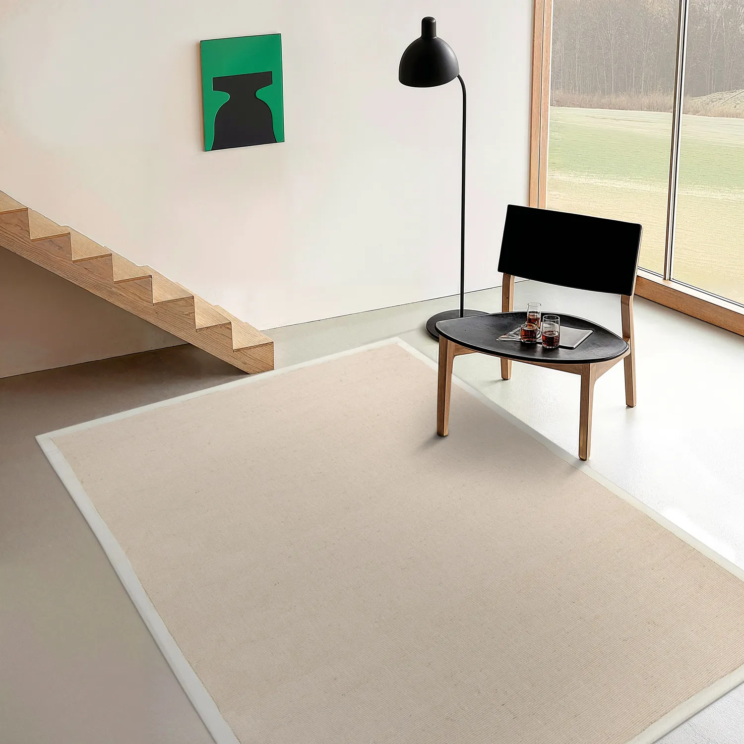Sisal rugs - Agave (beige/grey)