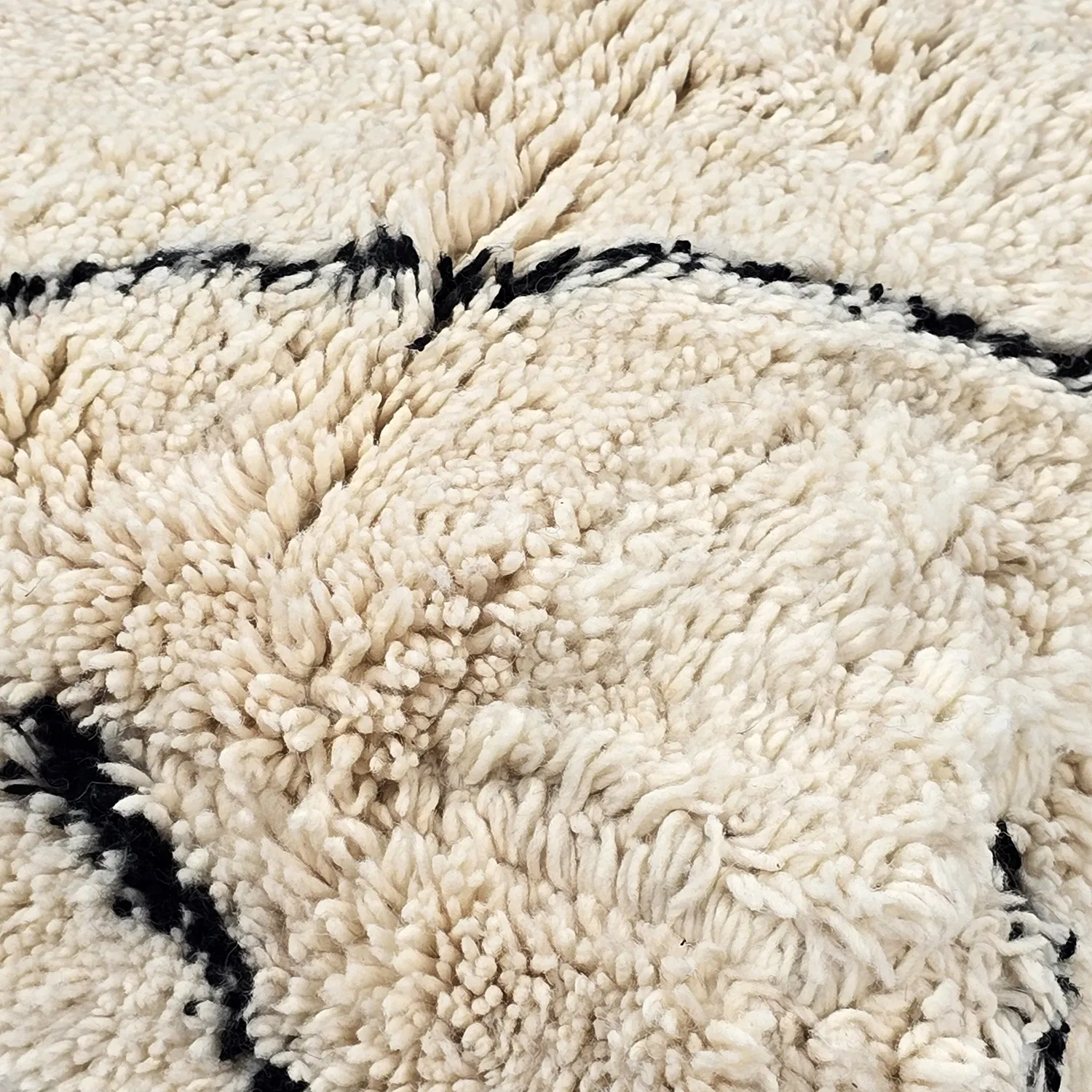 Pouf - Moroccan Beni Ourain 007