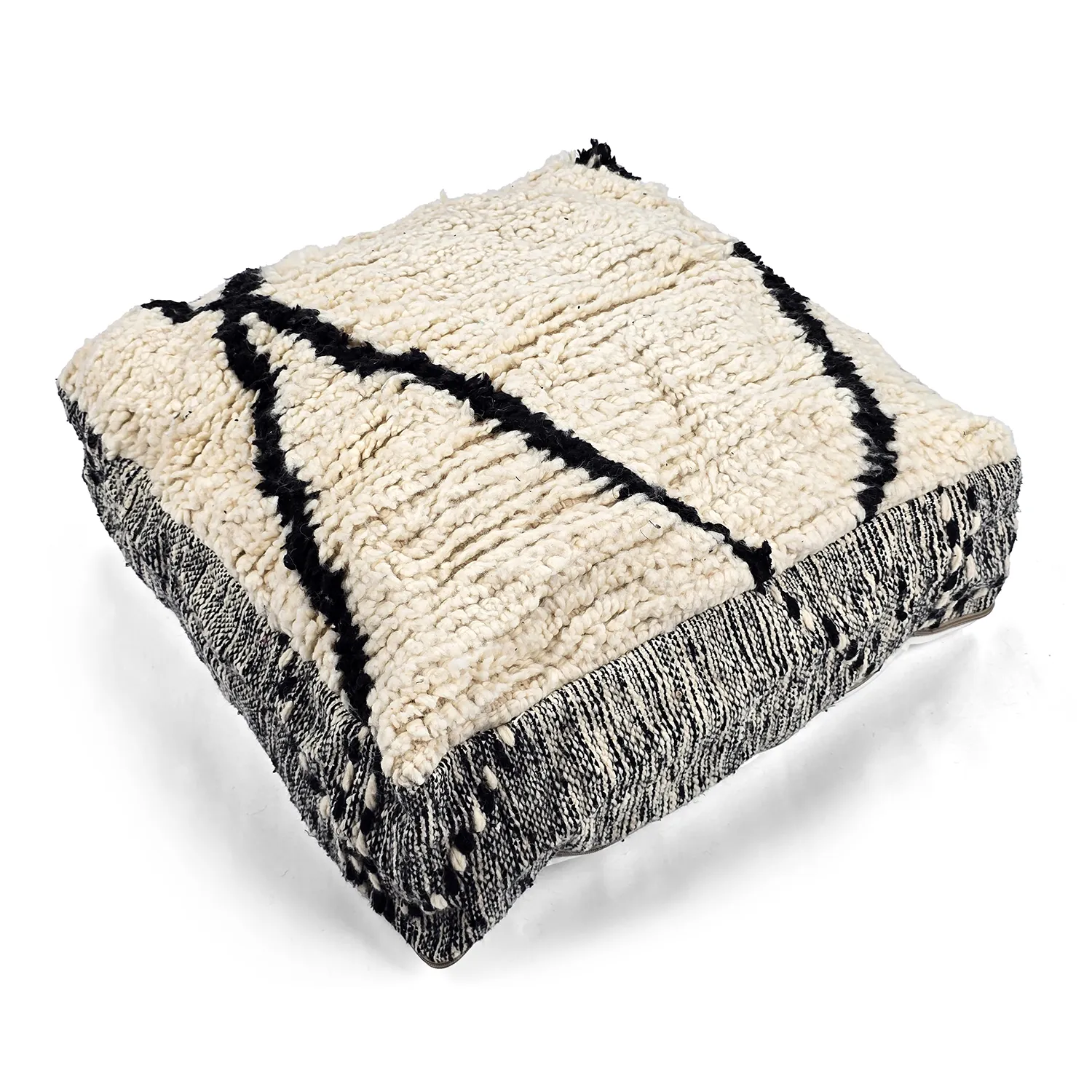 Pouf - Moroccan Beni Ourain 019