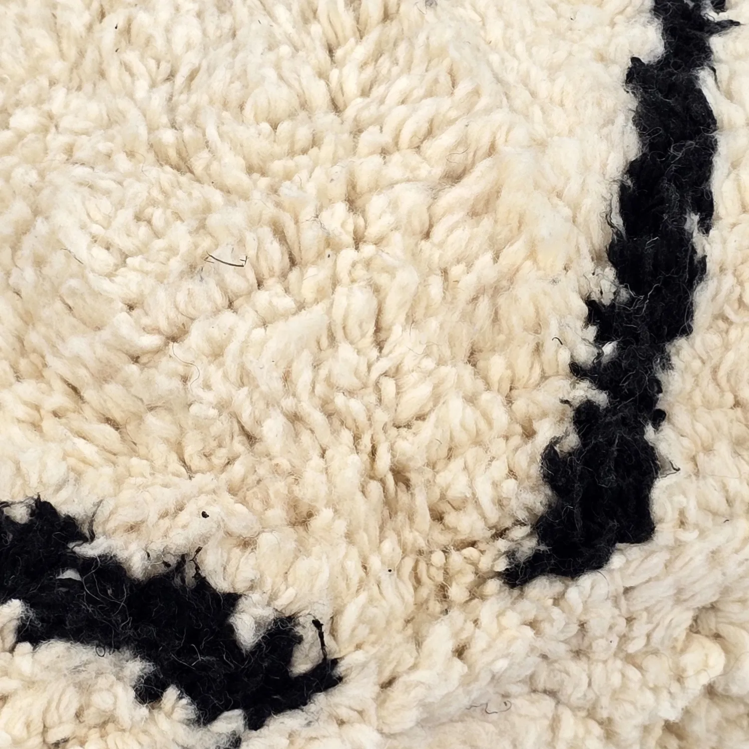 Pouf - Moroccan Beni Ourain 050